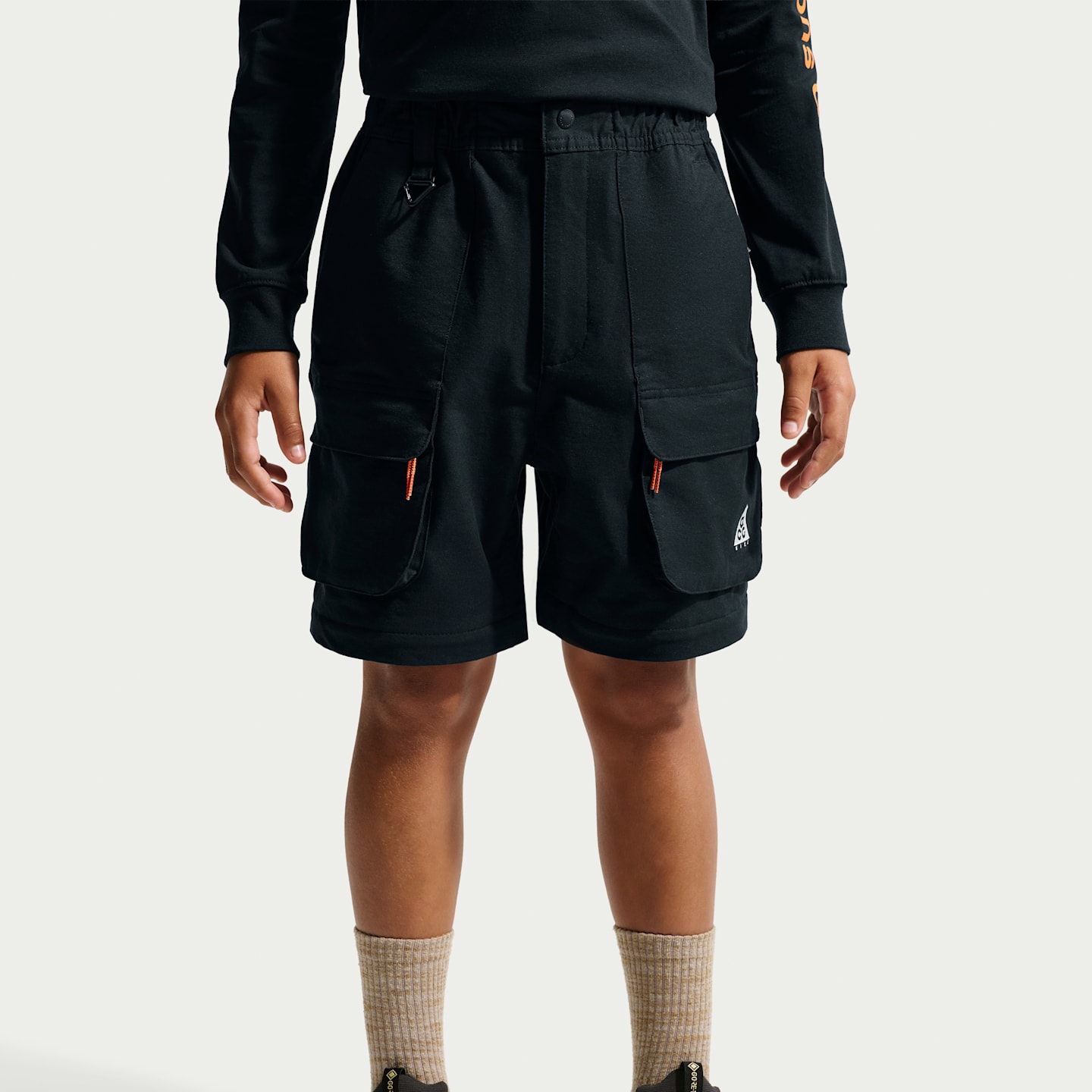 Детские брюки Nike ACG Smith Summit для походов, цвет: Чёрный — фото 7