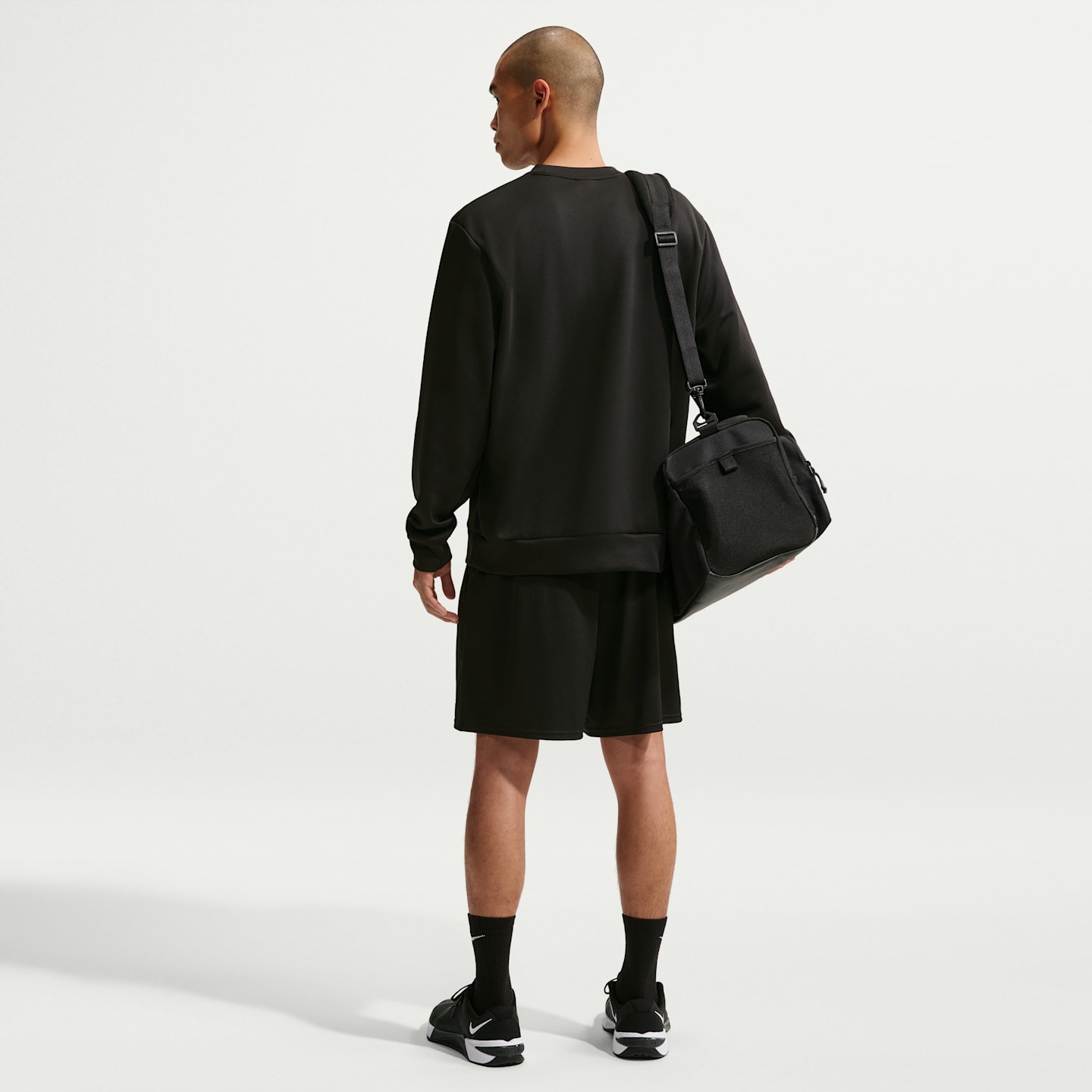 Мужские шорты для тренировок Nike Flex Dri-FIT, цвет: Чёрный / Белый — фото 5