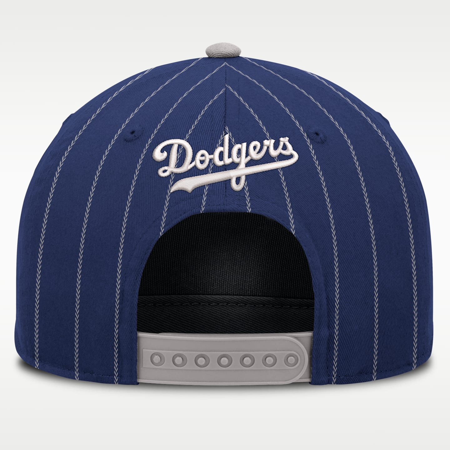 Мужская регулируемая бейсболка Nike Brooklyn Dodgers Cooperstown Rise MLB, цвет: Синий / Серый — фото 2