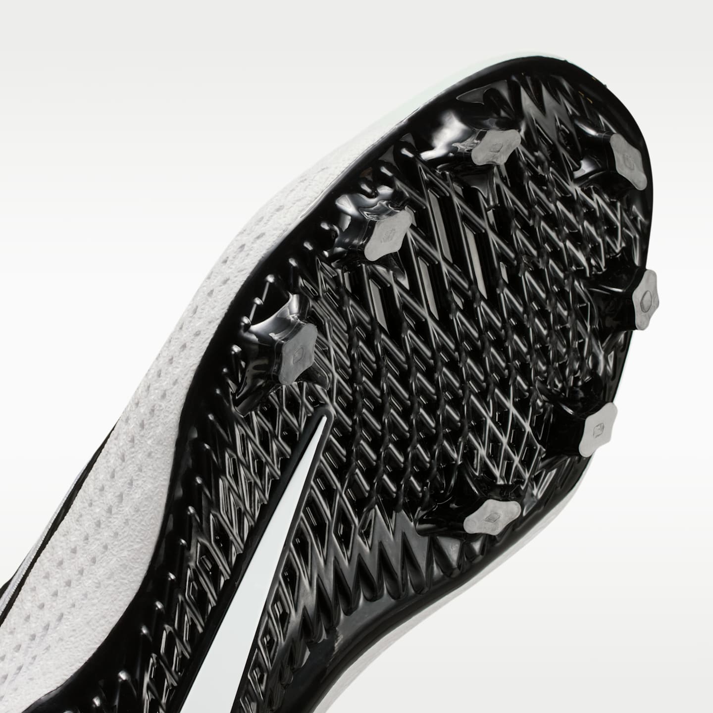 Женские кроссовки Nike Diamond Gamer MCS Baseball, цвет: Чёрный / Белый — фото 7