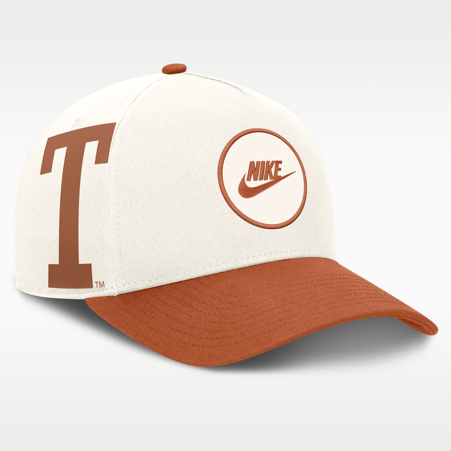 Мужская регулируемая кепка Nike Texas Rise A-Frame Dri-FIT, цвет: Белый — фото 2