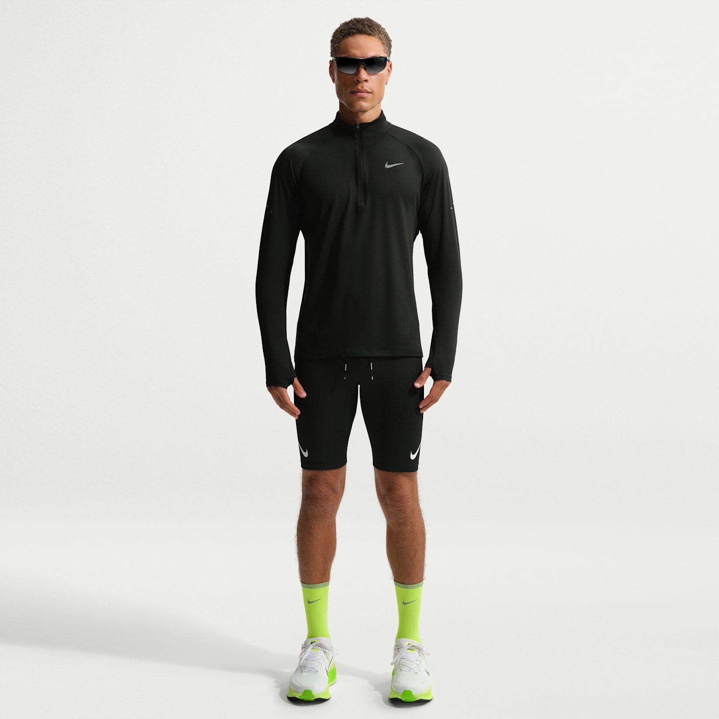 Мужские кроссовки Nike Stride Dri-FIT Realtree® Running Mid Layer, цвет: Чёрный — фото 4