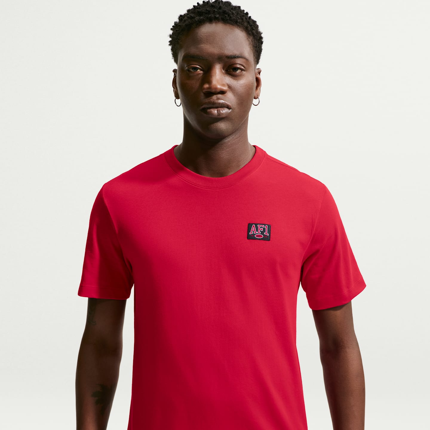 Мужская футболка Nike Sportswear, цвет: Красный — фото 1