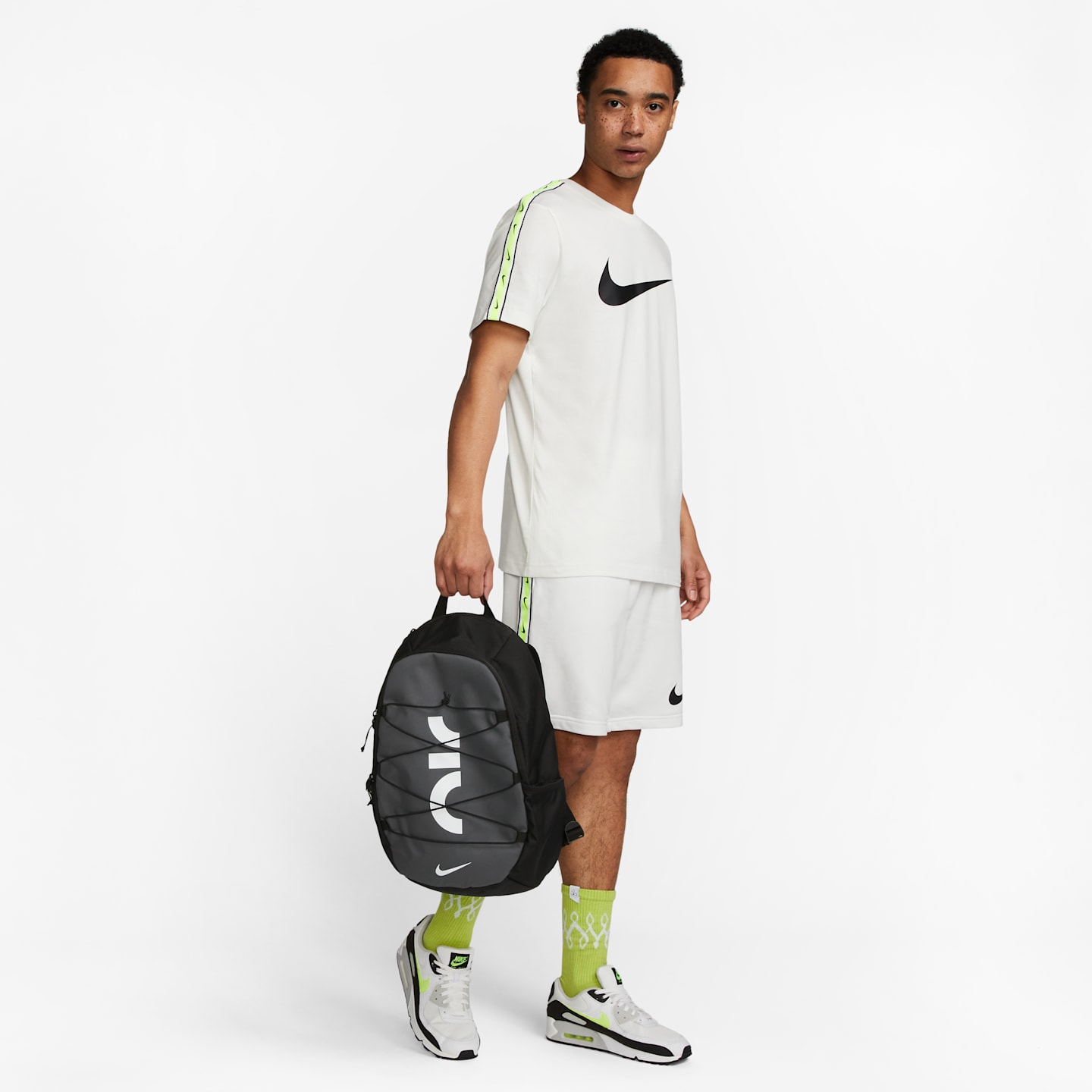 Рюкзак Nike Air (21L), цвет: Чёрный / Железный серый — фото 10