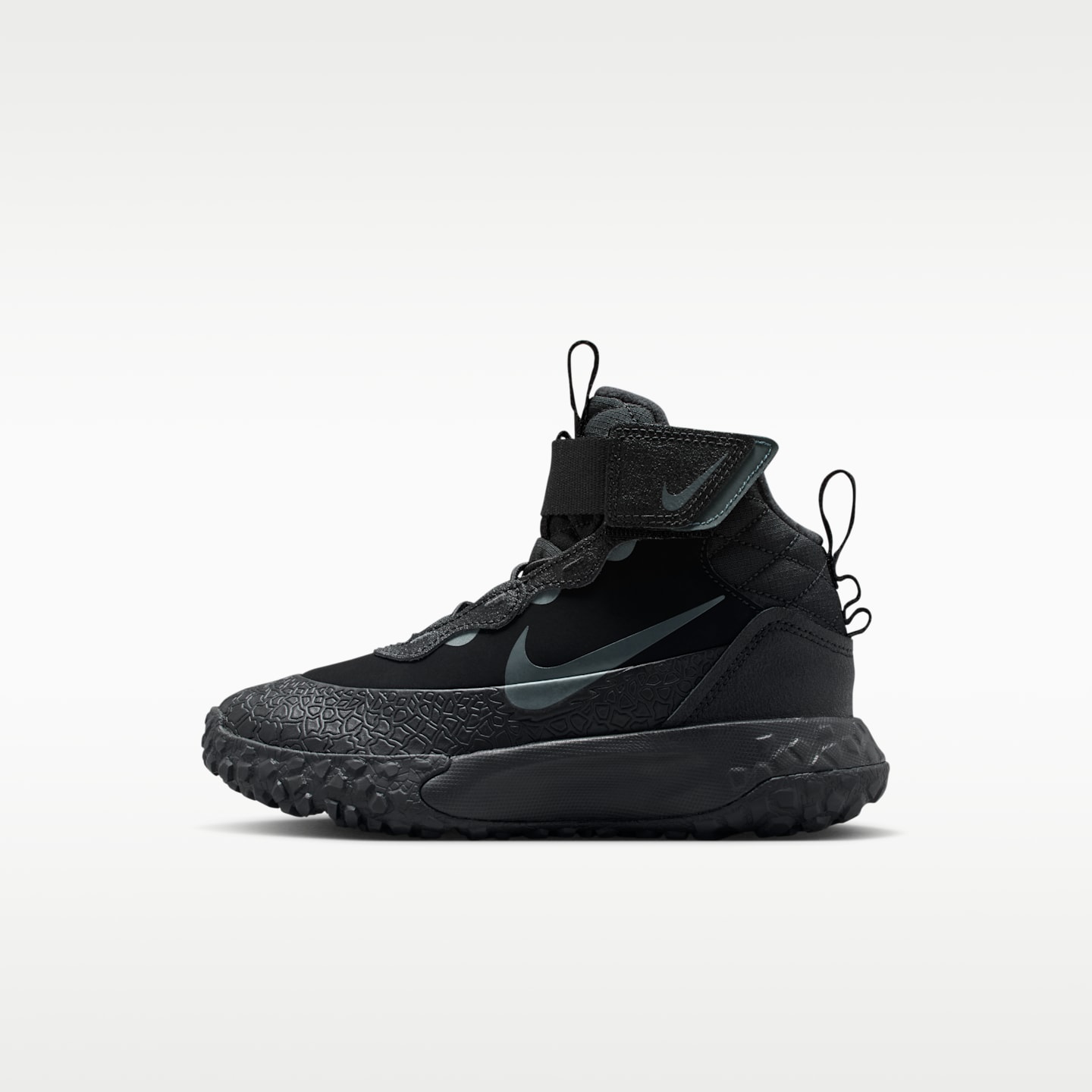 Детские ботинки Nike Terrascout Boots with Reflective Accents, цвет: Чёрный / Антрацитовый — фото 1