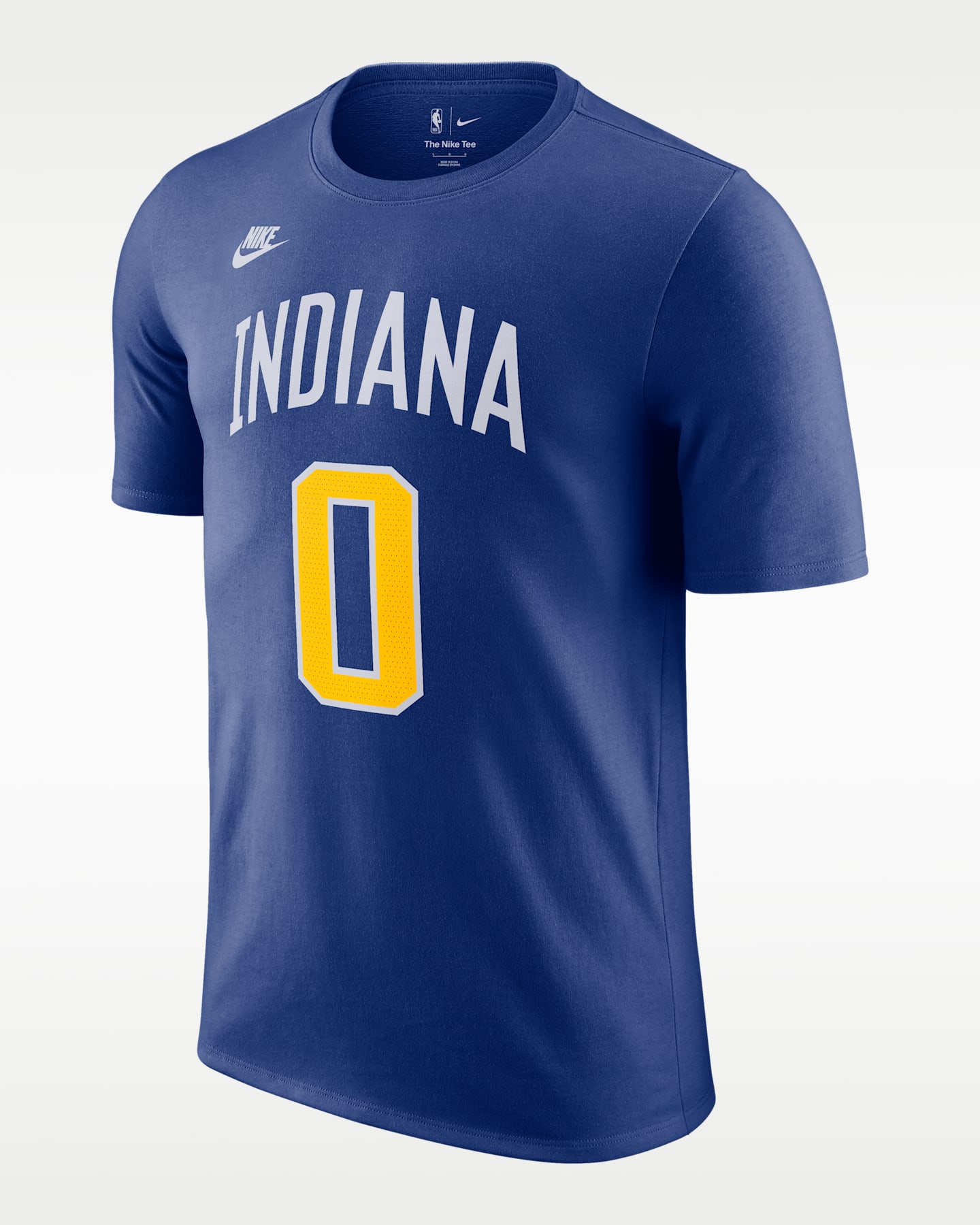 Мужская футболка Nike Indiana Pacers Hardwood Classics NBA, цвет: Синий — фото 3