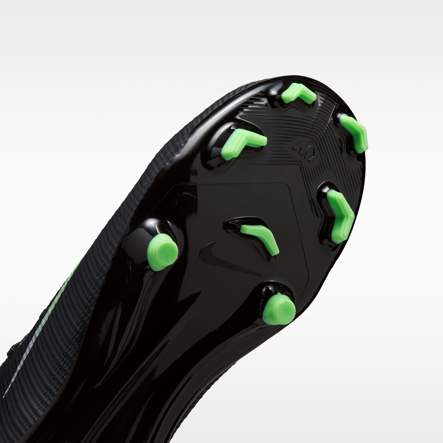 Детские кроссовки Nike Jr. Mercurial Vapor 17 Academy Big Kids' Turf Low-Top Soccer, цвет: Чёрный / Зелёный — фото 7