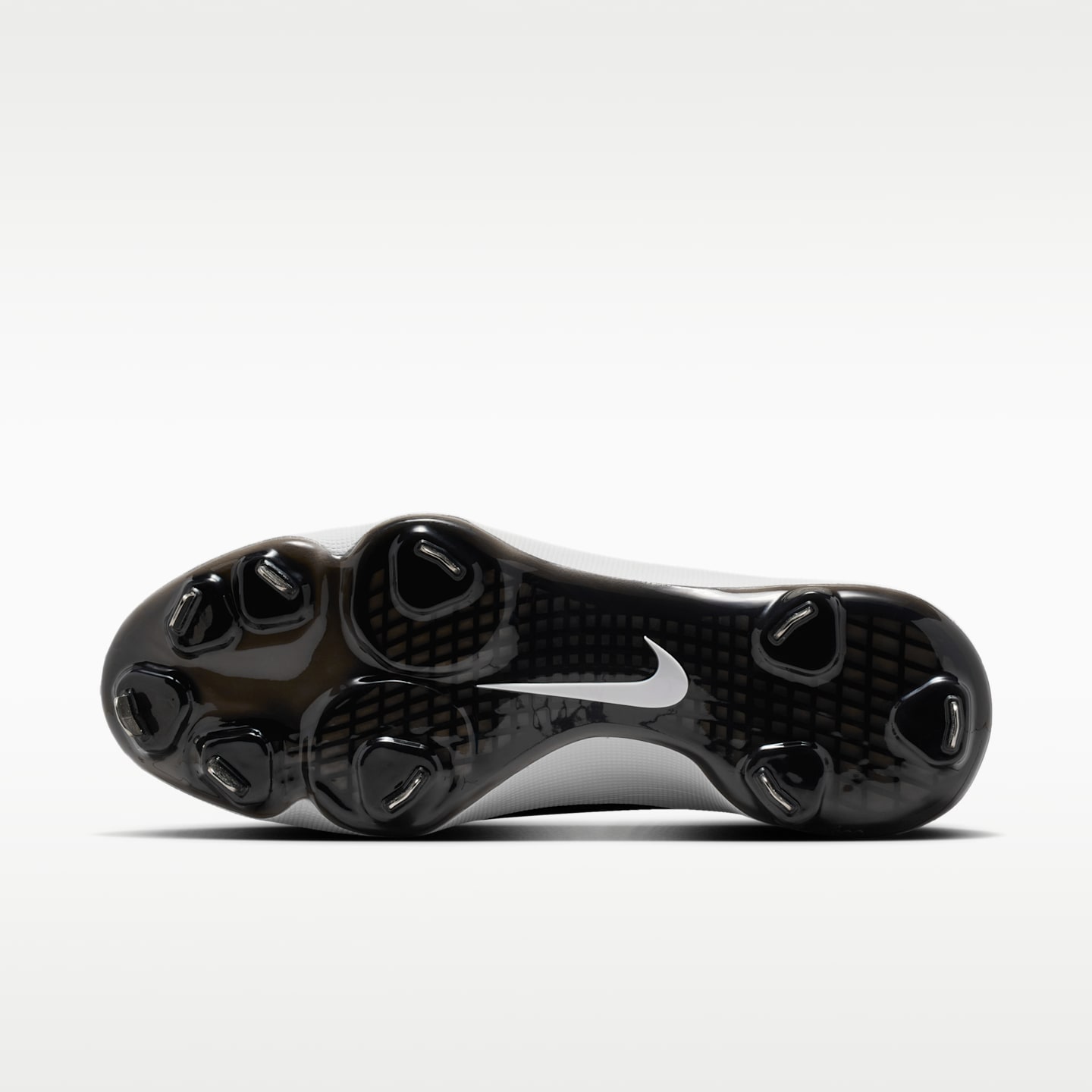 Женские бутсы Nike Diamond Showcase MTL Baseball Cleats, цвет: Чёрный / Белый — фото 2