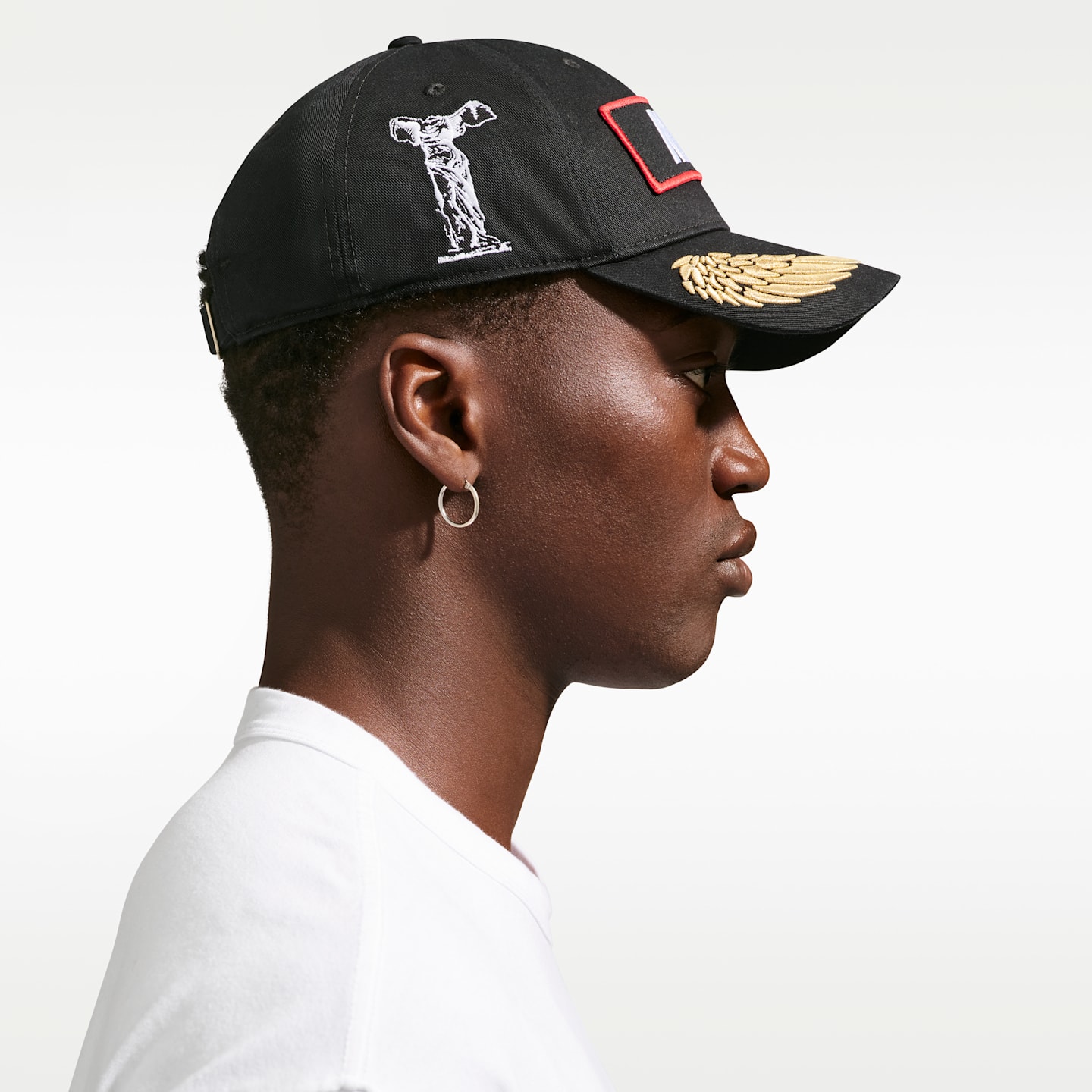 Кепка Nike Club Racing структурированная, цвет: Чёрный — фото 4