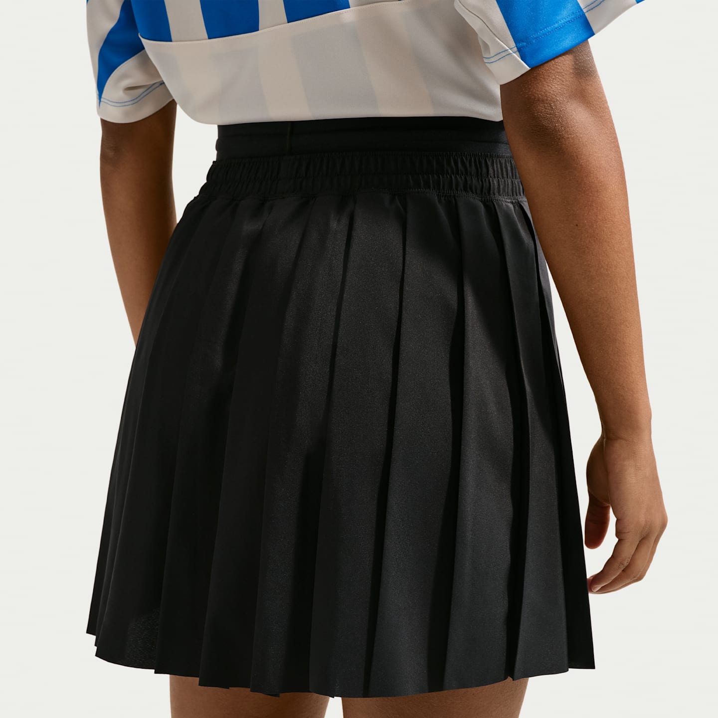 Женская юбка Nike Sportswear Pleated Skirt (Plus Size), цвет: Чёрный — фото 3