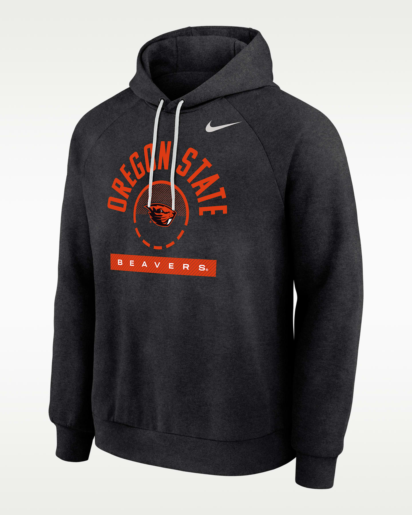 Мужские худи Oregon State Nike Dri-FIT College, цвет: Чёрный — фото 2
