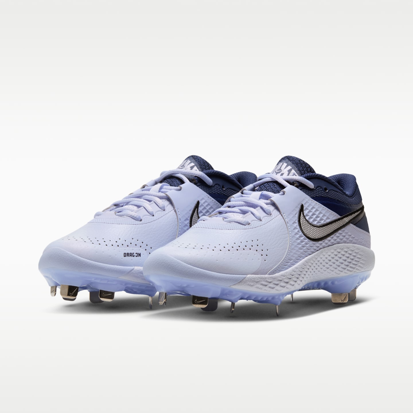 Женские бутсы Nike Diamond Gamer MTL Softball, цвет: Фиолетовый / Тёмно-синий — фото 5