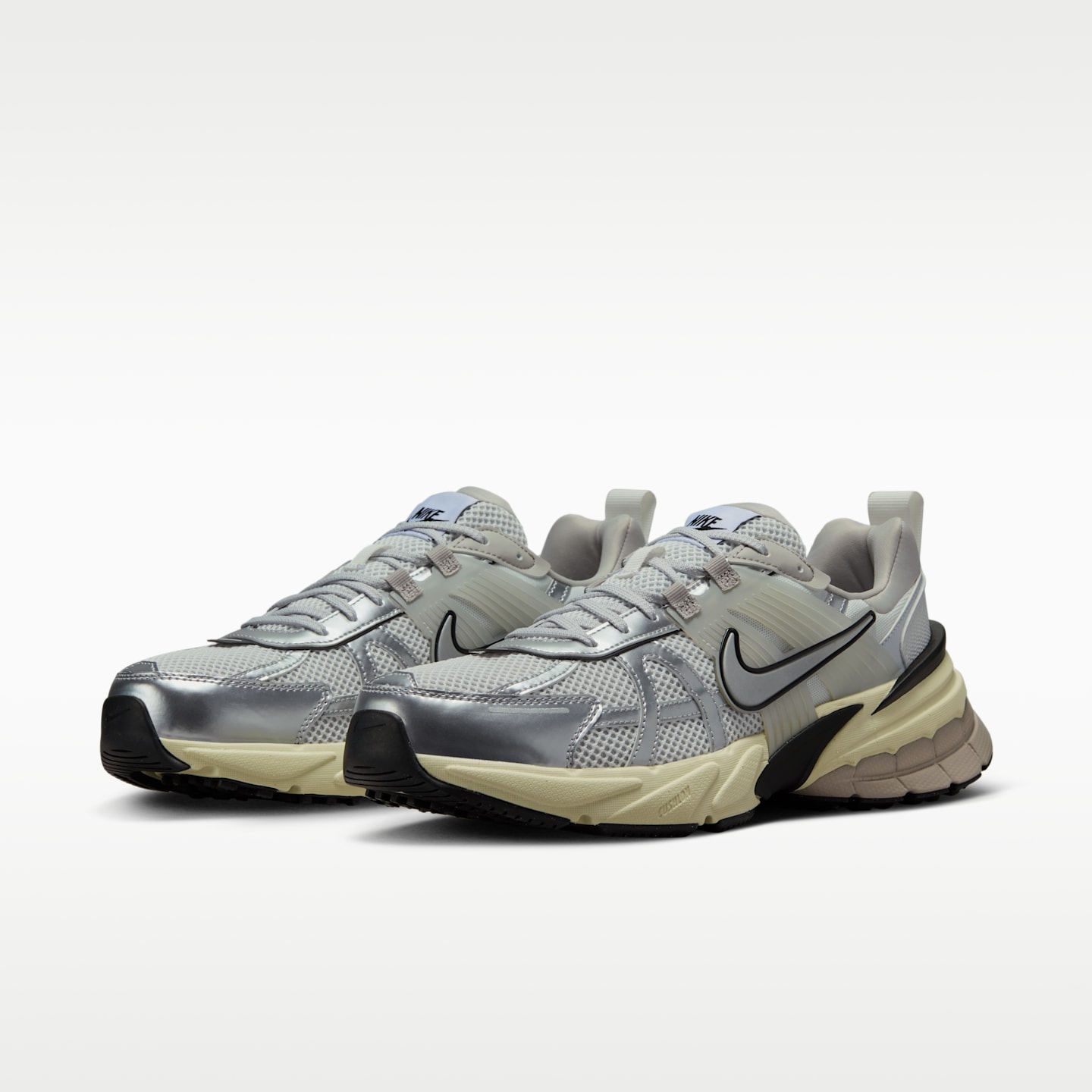 Мужские кроссовки Nike V2K Run, цвет: Снежный белый / Платиновый — фото 6