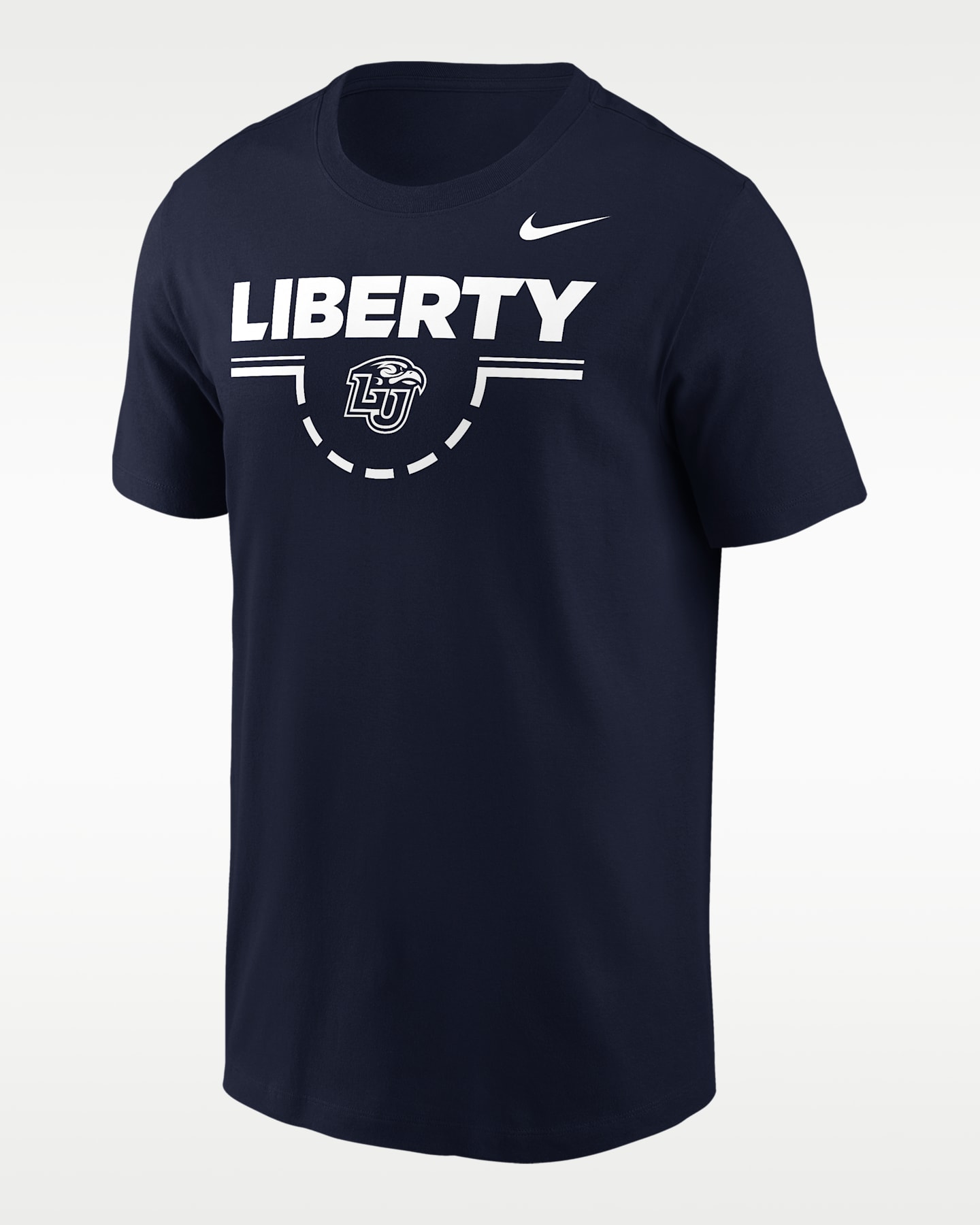Мужская футболка Nike Liberty Basketball Legend Dri-FIT College, цвет: Тёмно-синий — фото 2