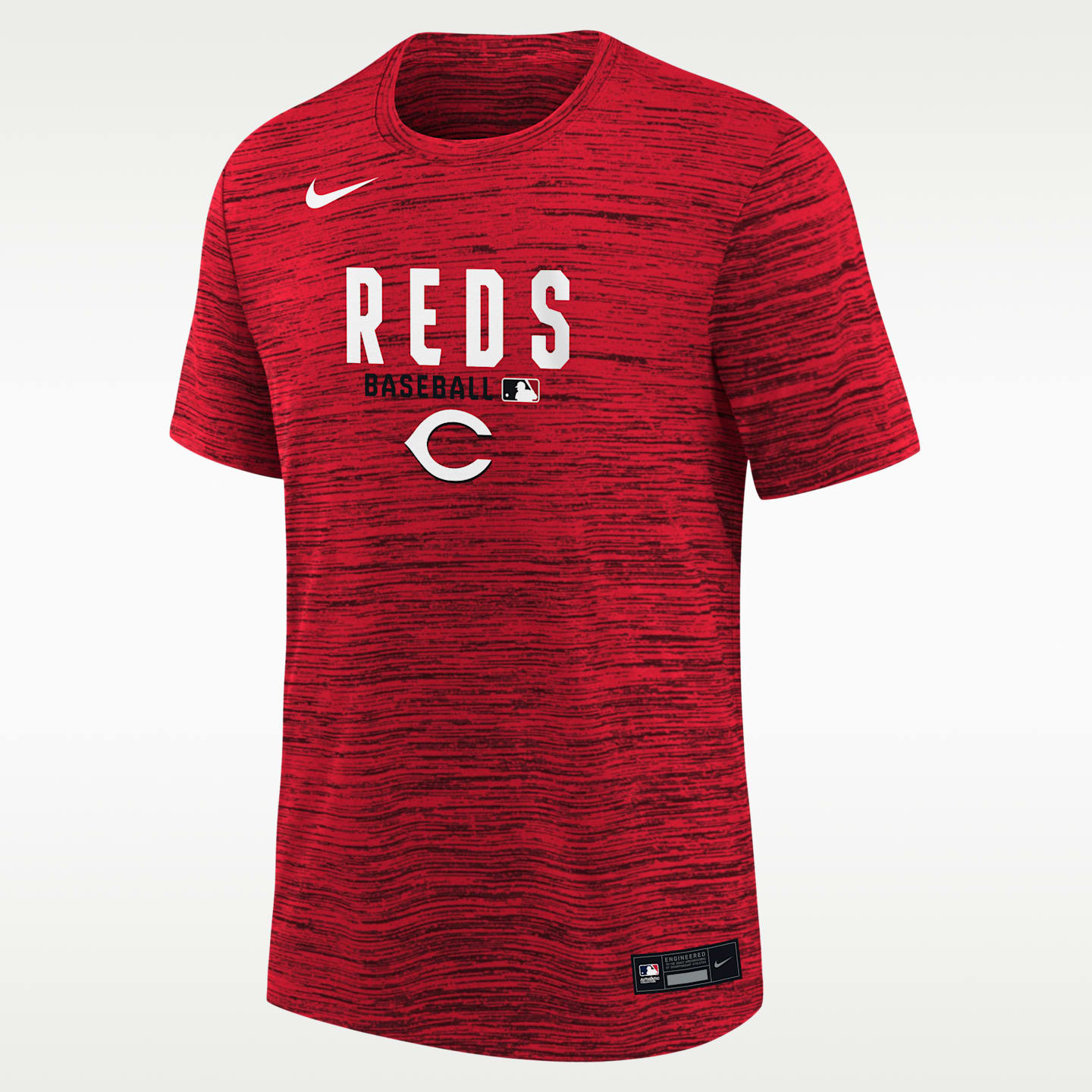 Детская футболка Nike Cincinnati Reds Authentic Collection Velocity Dri-FIT MLB, цвет: Красный — фото 1