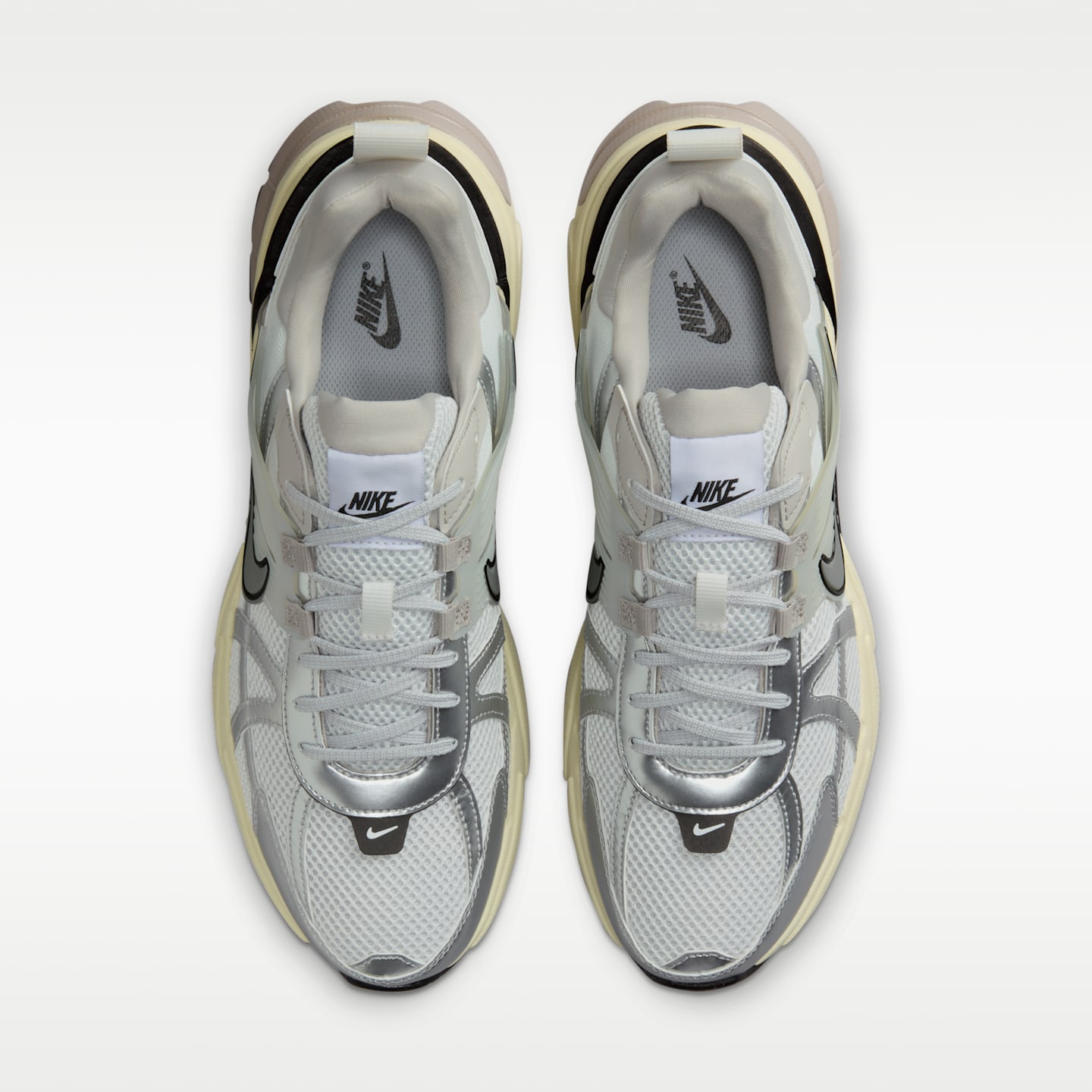 Мужские кроссовки Nike V2K Run, цвет: Снежный белый / Платиновый — фото 5