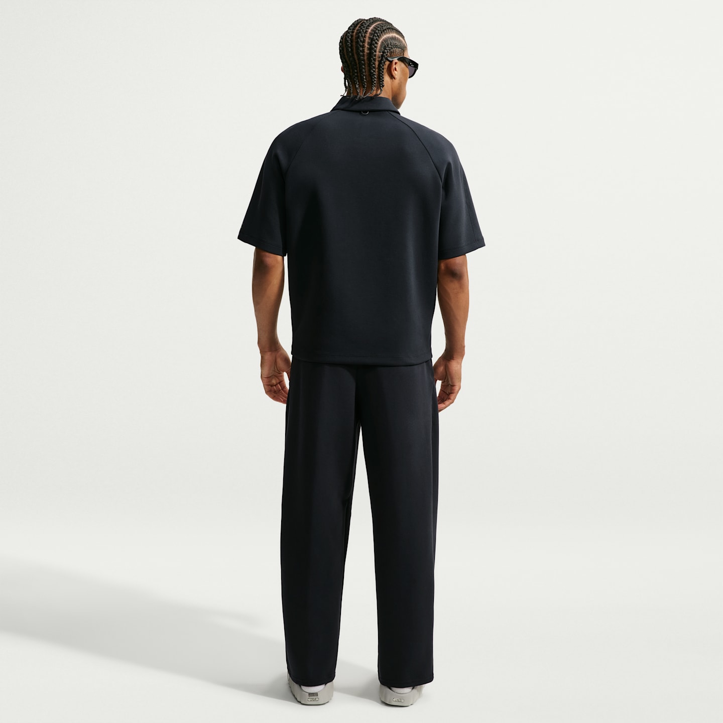 Мужские прямые брюки Nike 24.7 ImpossiblySoft Dri-FIT, цвет: Чёрный / Серый — фото 5
