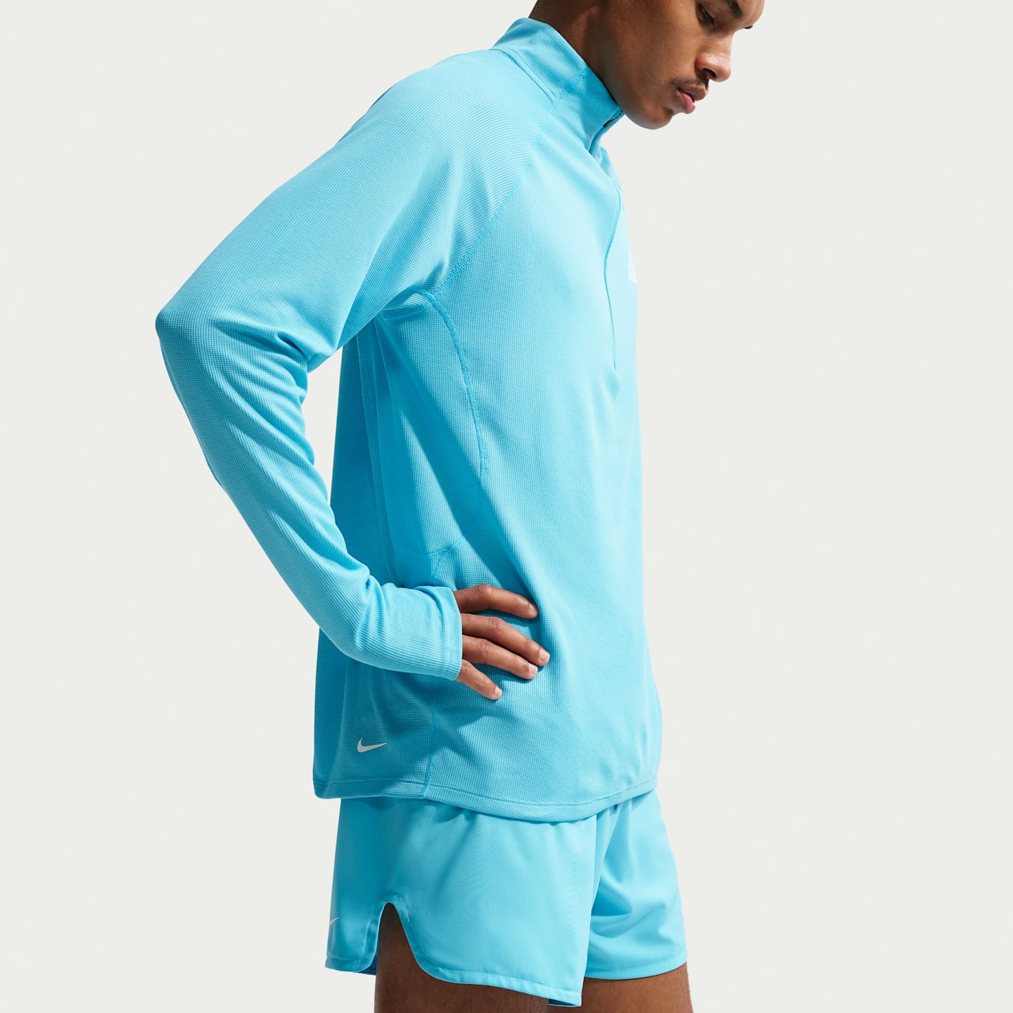 Мужские шорты Nike ACG Second Sunrise Dri-FIT ADV 5" со вшитыми плавками, цвет: Синий / Снежный белый — фото 4