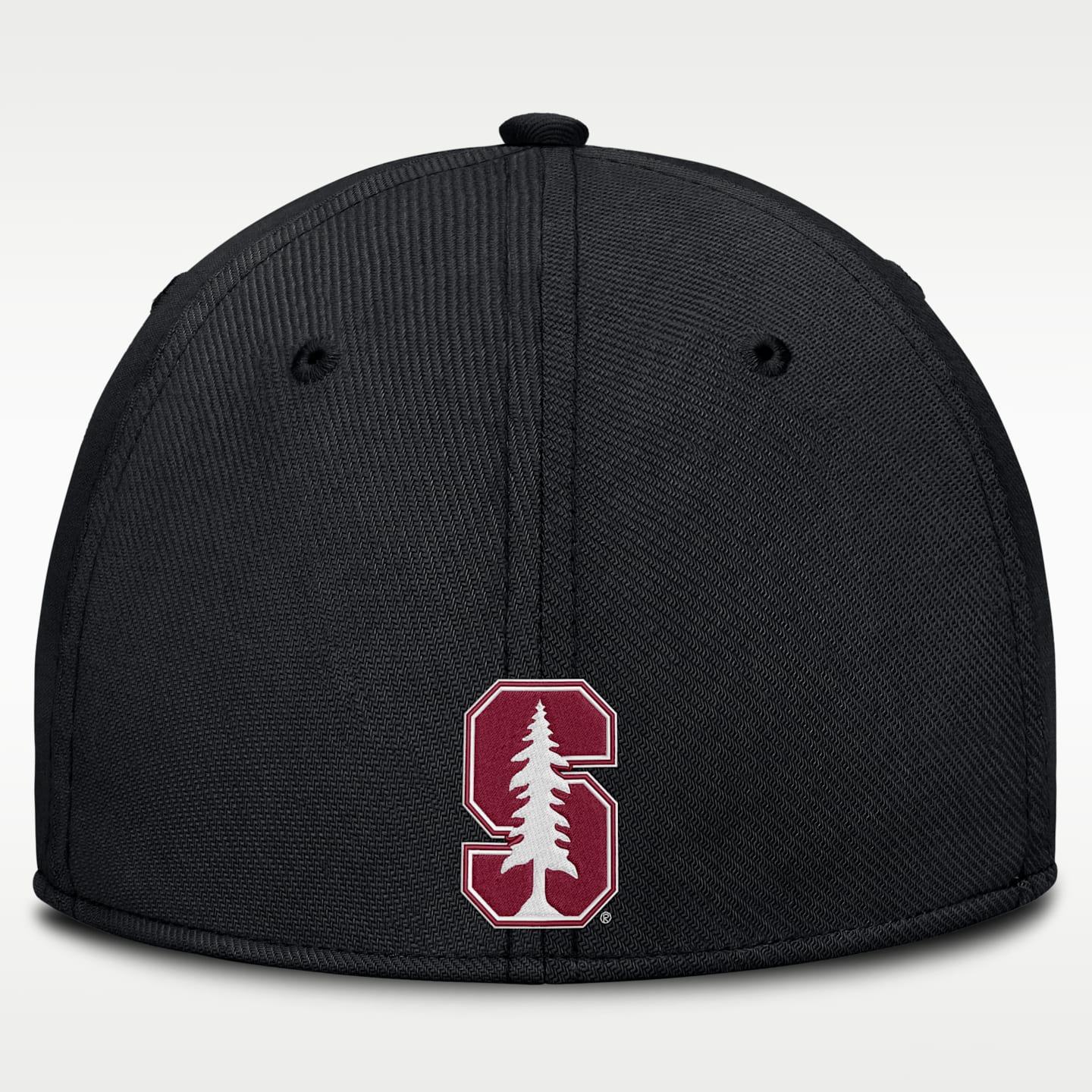 Мужская кепка Nike Stanford Classic Swooshflex Dri-FIT, цвет: Чёрный — фото 2