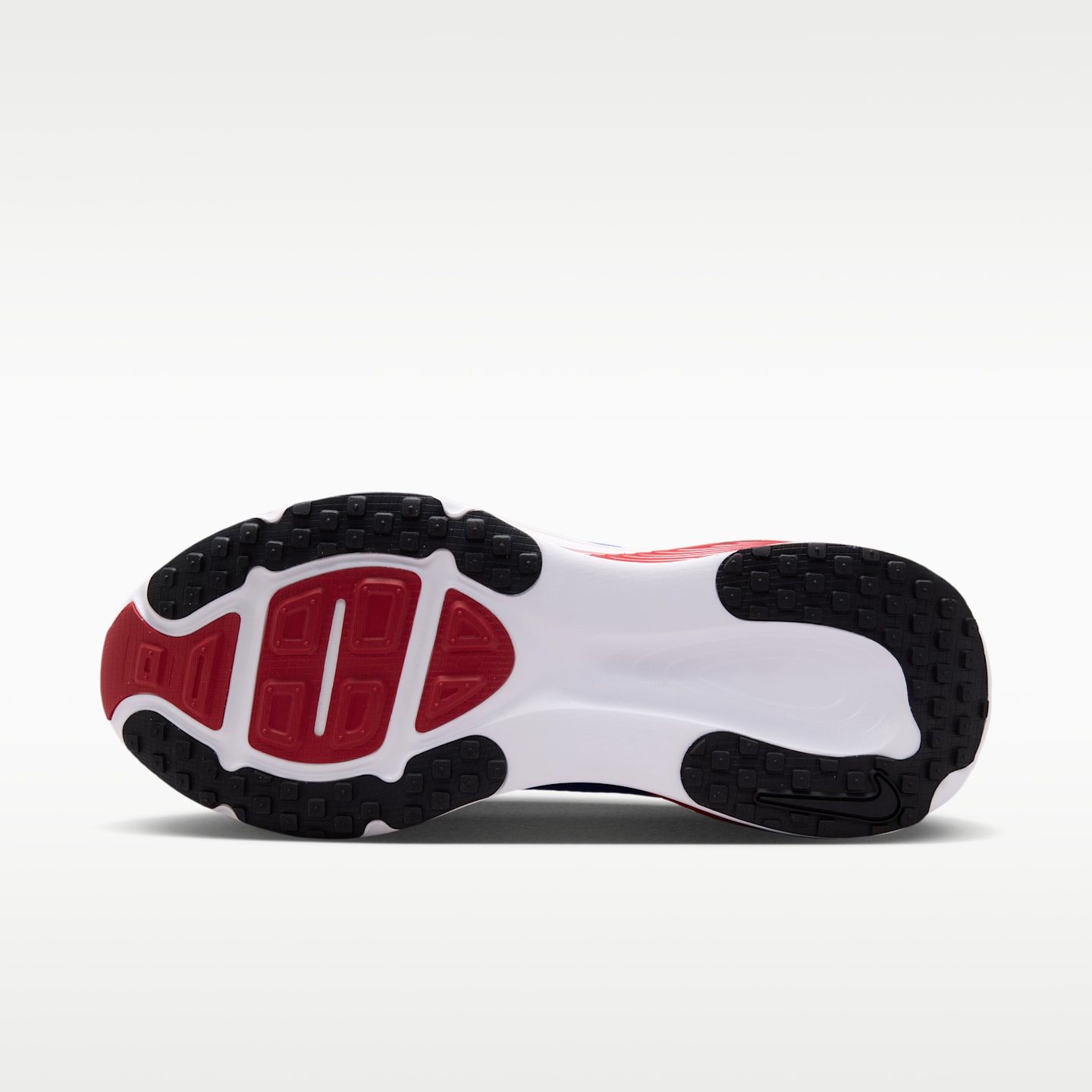 Мужские кроссовки Nike Vomero 18 (New York Giants) NFL Road Running, цвет: Синий / Красный — фото 2