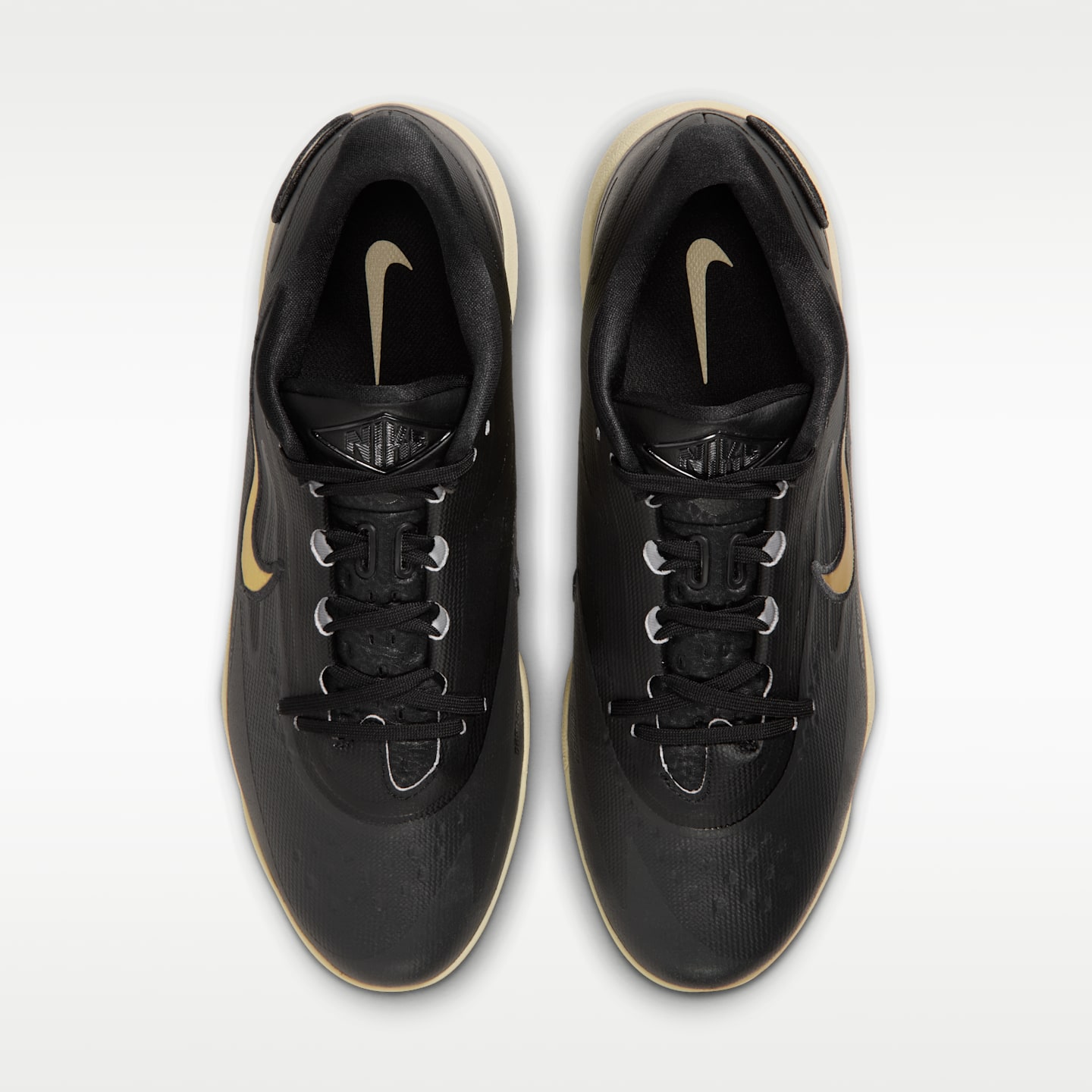 Бутсы Nike Diamond Standout MTL Baseball Cleats, цвет: Чёрный / Светлый хаки — фото 4