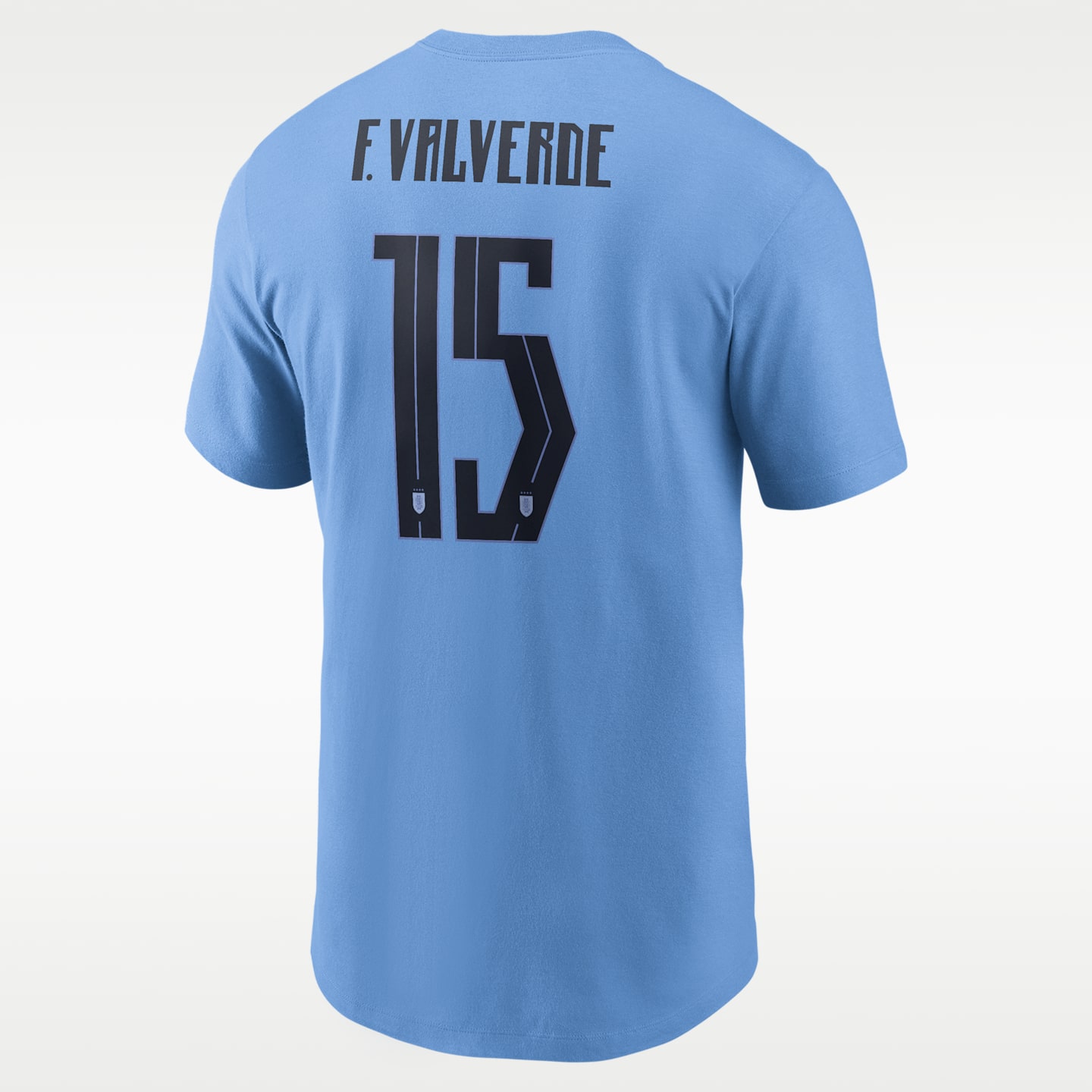 Мужская футбольная футболка Nike Federico Valverde Uruguay, цвет: Синий — фото 1