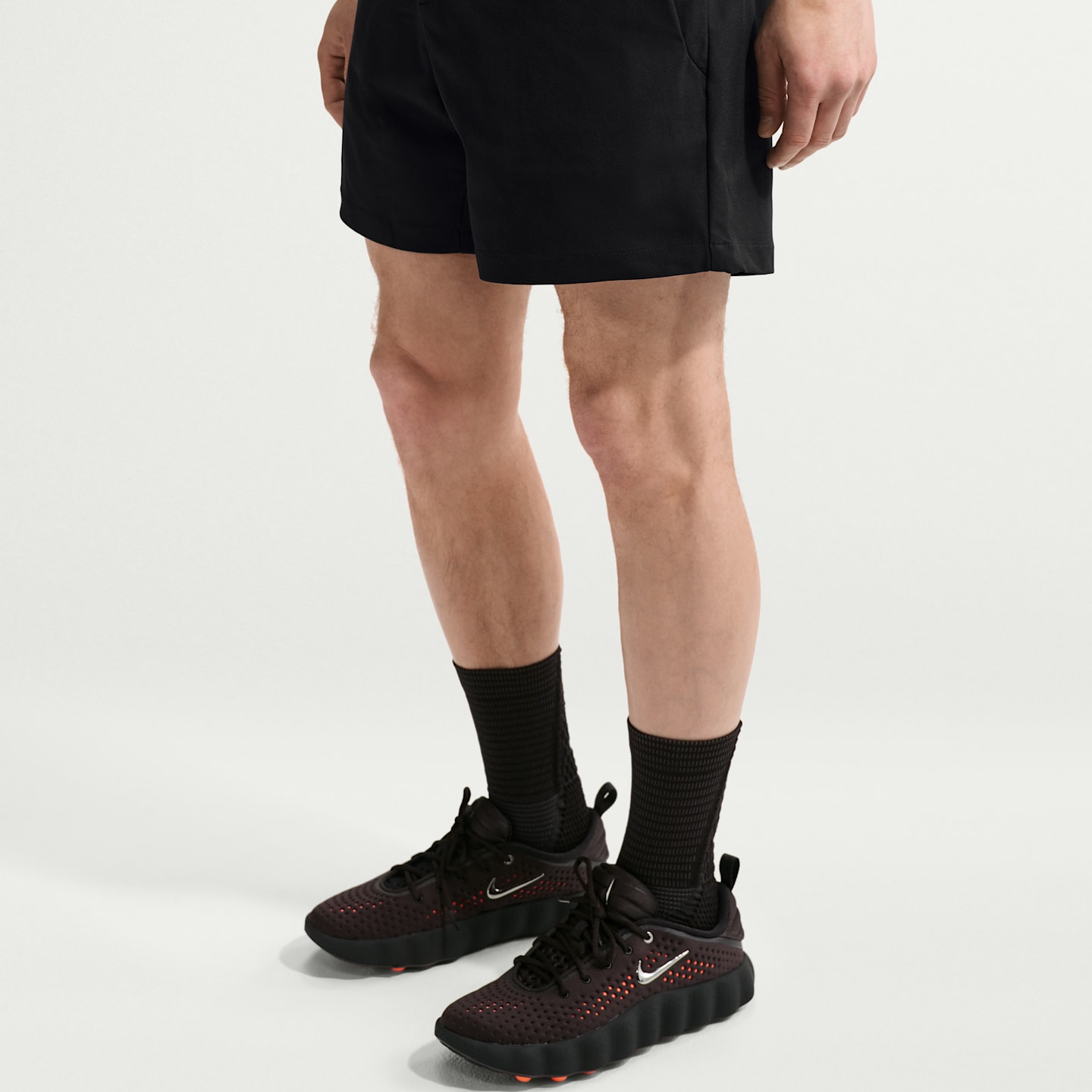 Мужские шорты 6" Nike 24.7 PerfectStretch Dri-FIT, цвет: Чёрный / Серый — фото 2