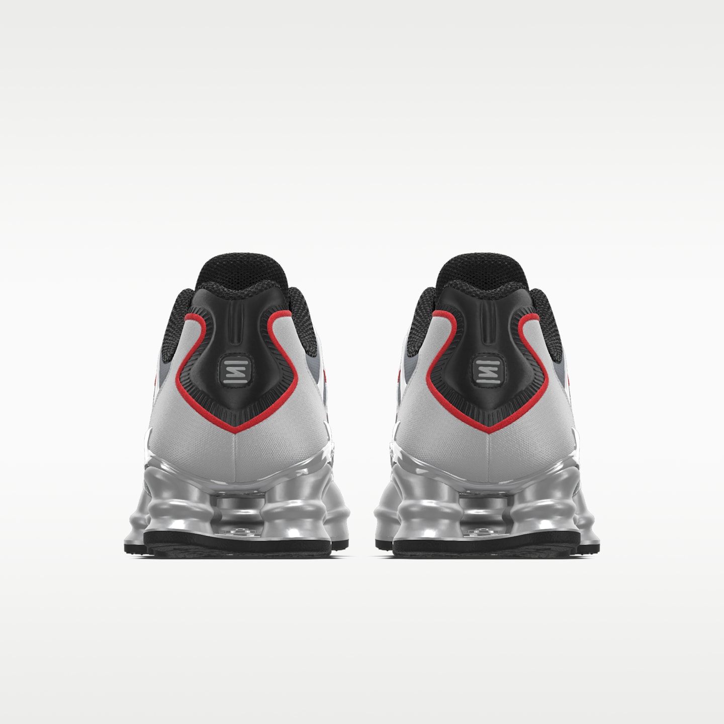 Мужские кроссовки Nike Shox TL By You Custom, цвет: Разноцветный — фото 5