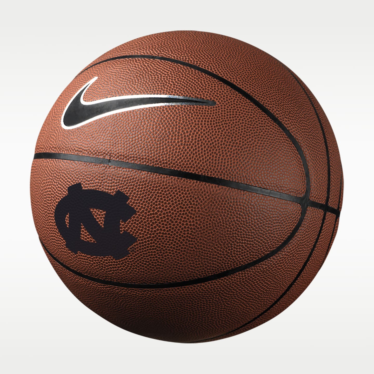 Мячи Nike North Carolina Tar Heels College Replica Basketball, цвет: Коричневый — фото 1