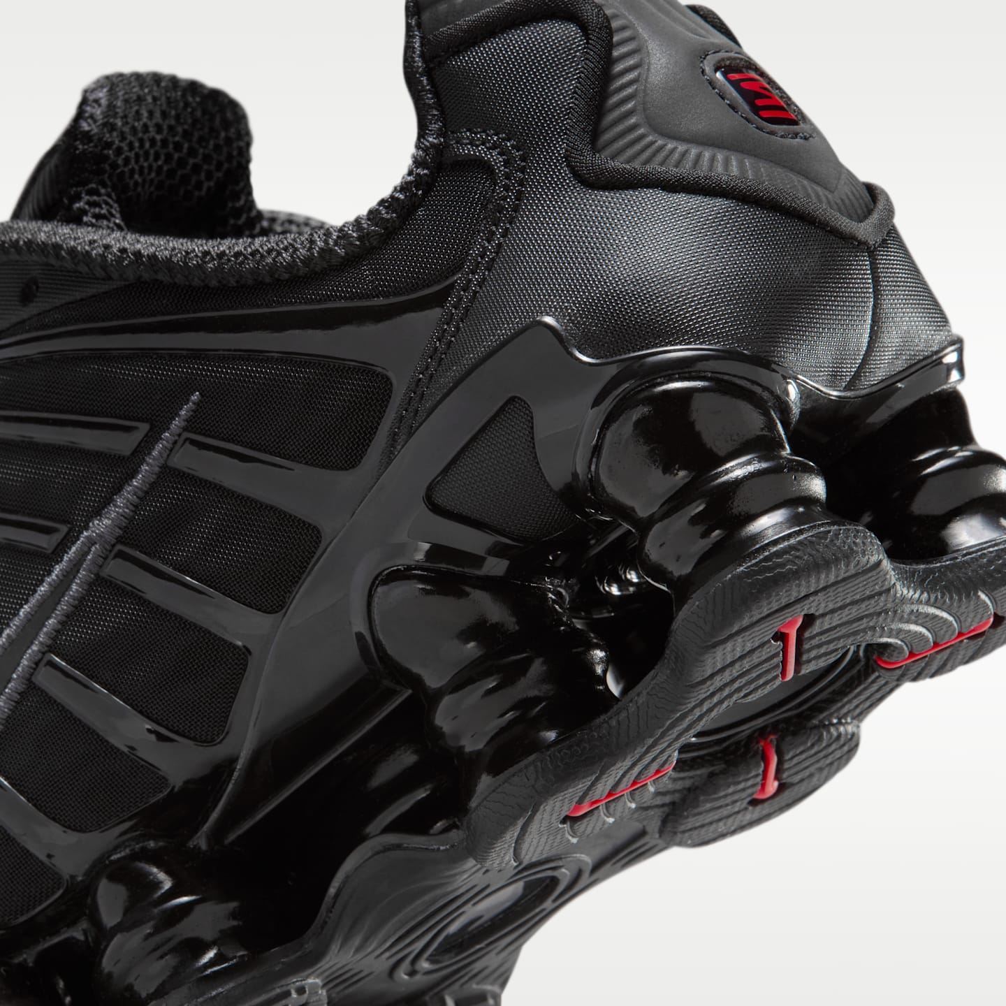 Детские кроссовки Nike Shox TL, цвет: Чёрный / Металлик — фото 8
