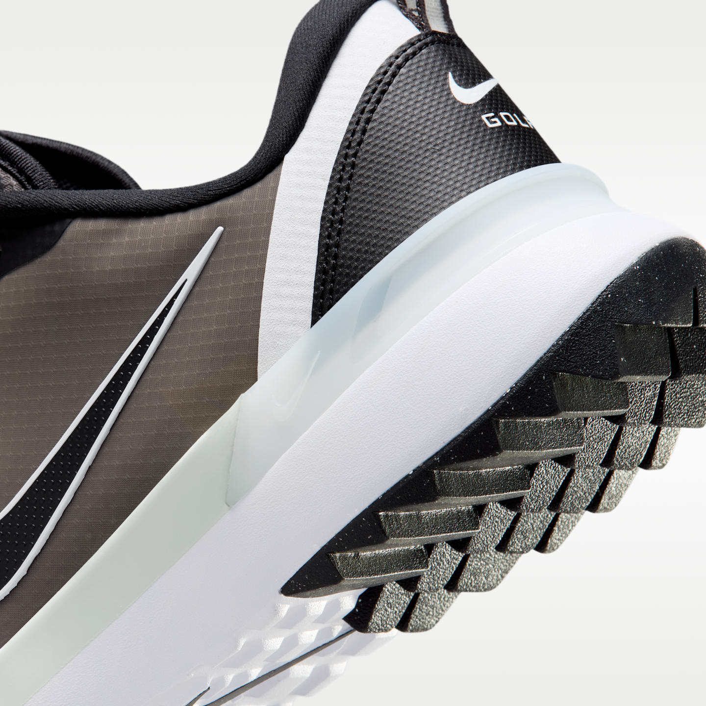 Мужские кроссовки Nike Tempo G Golf Shoes (Wide), цвет: Средний пепельный / Чёрный — фото 8