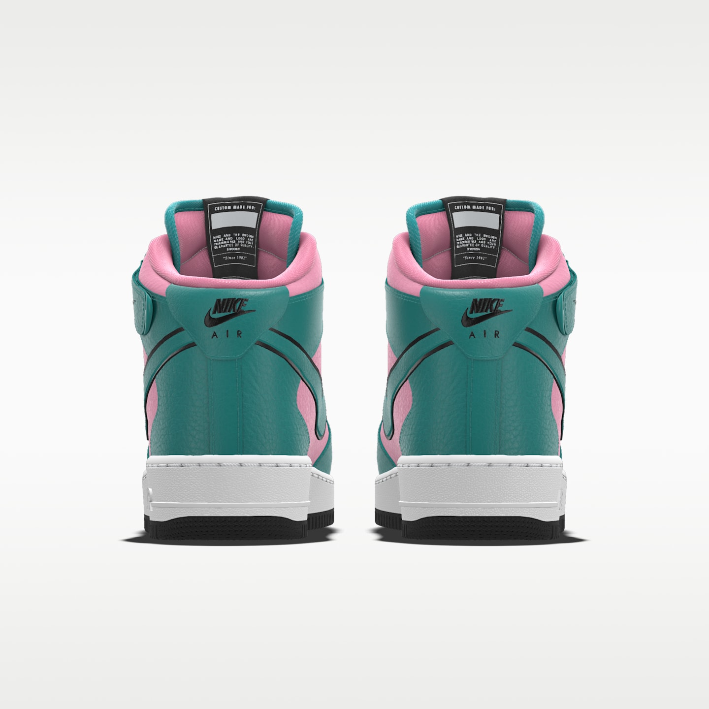 Мужские кроссовки Nike Air Force 1 Mid By You Custom, цвет: Разноцветный — фото 5