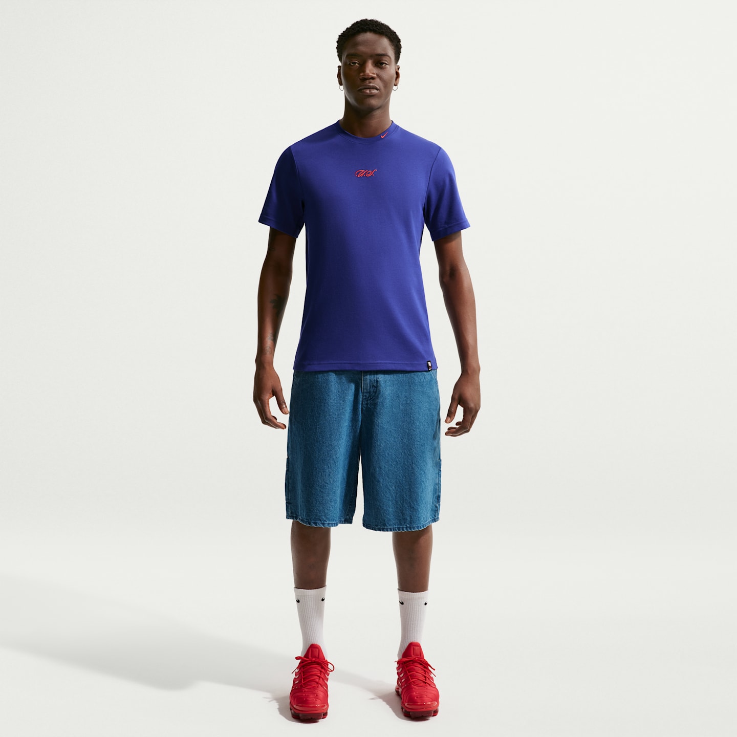 Мужская футбольная футболка Nike Usmnt Primary Dri-FIT, цвет: Королевский синий / Красный — фото 4