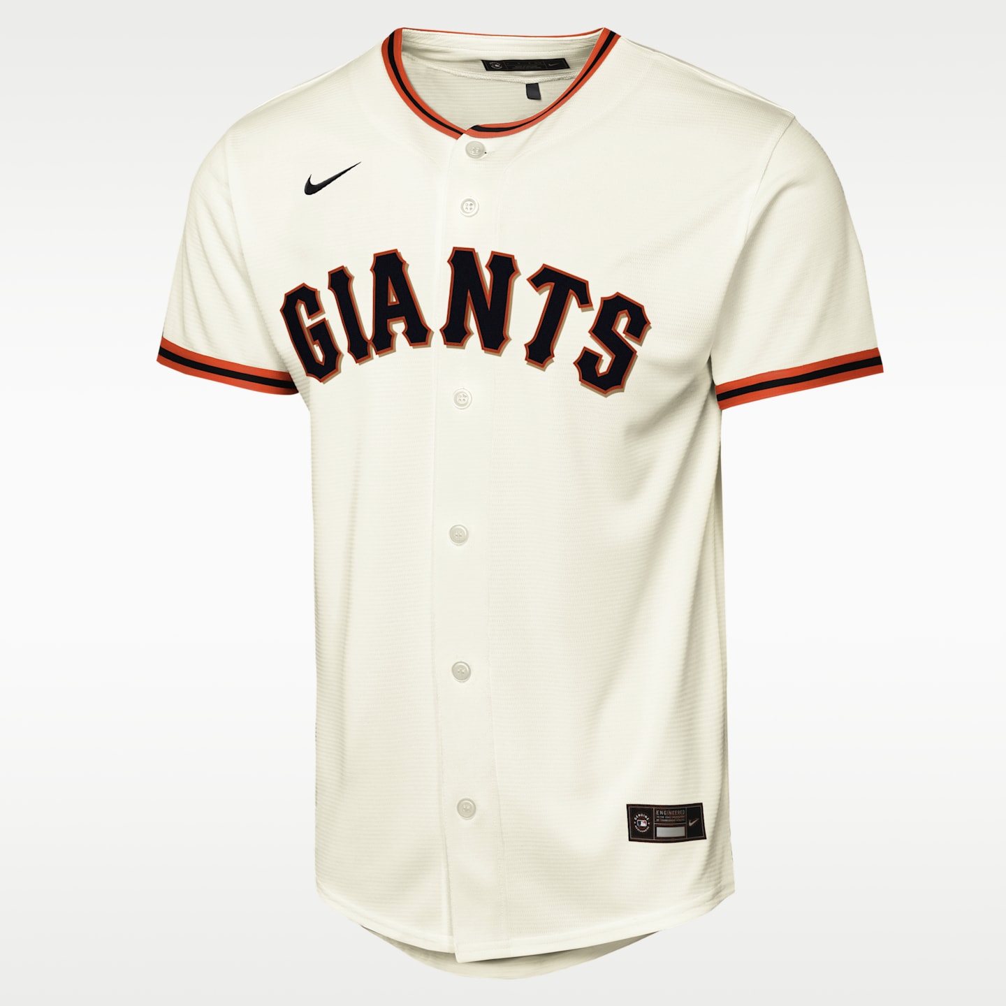 Детское джерси Nike MLB Jung Hoo Lee San Francisco Giants Baseline Home Replica, цвет: Кремовый