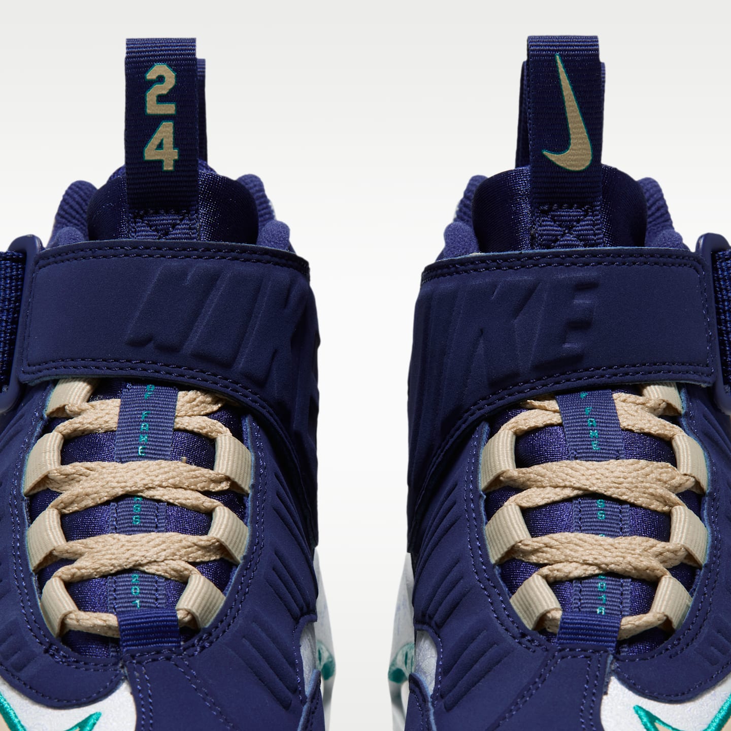 Детские кроссовки Nike Air Griffey Max 1 Shoes, цвет: Тёмно-синий / Снежный белый — фото 9