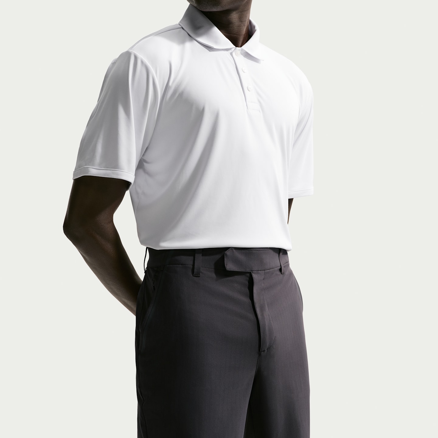 Мужские шорты для гольфа Nike Tailored Performance Dri-FIT, цвет: Чёрный — фото 2