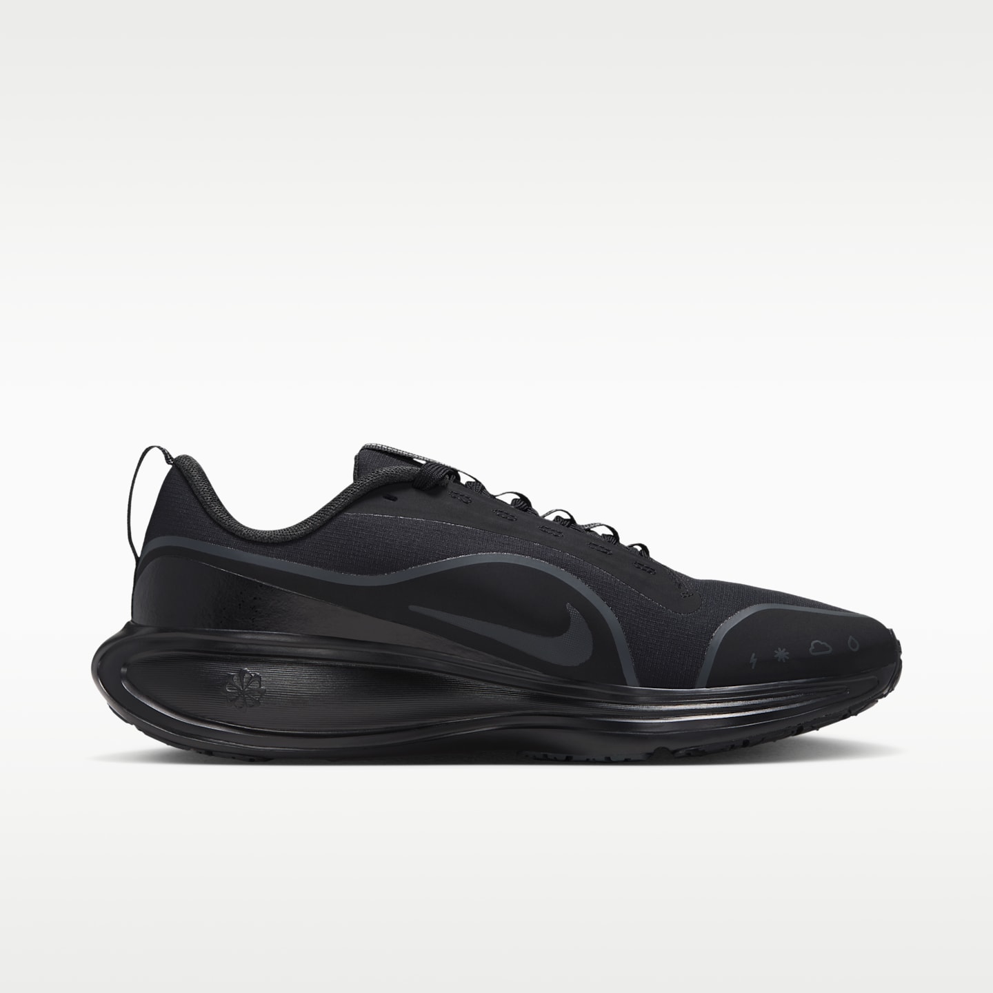 Мужские кроссовки Nike Revolution 8 Utility Road Running, цвет: Чёрный / Антрацитовый — фото 3