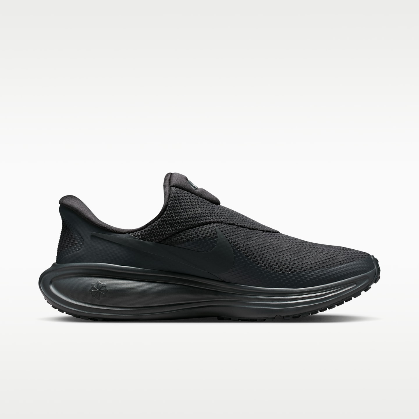 Мужские беговые кроссовки Nike Revolution 8 EasyOn, цвет: Антрацитовый / Чёрный — фото 3