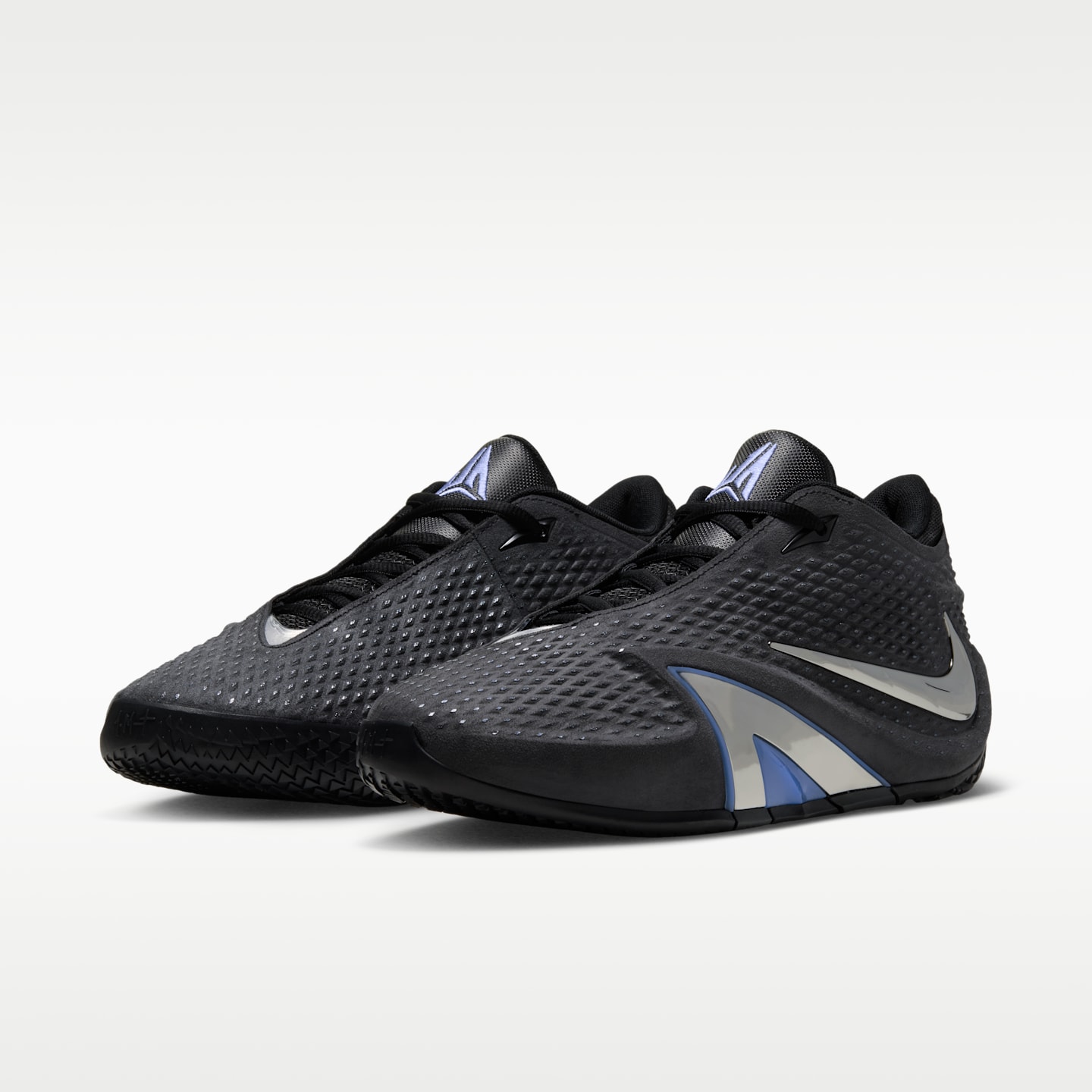 Детские кроссовки Nike Ja 4 "Nightmare" Big Kids' Basketball, цвет: Чёрный / Кобальтовый, вариант 1 — фото 5