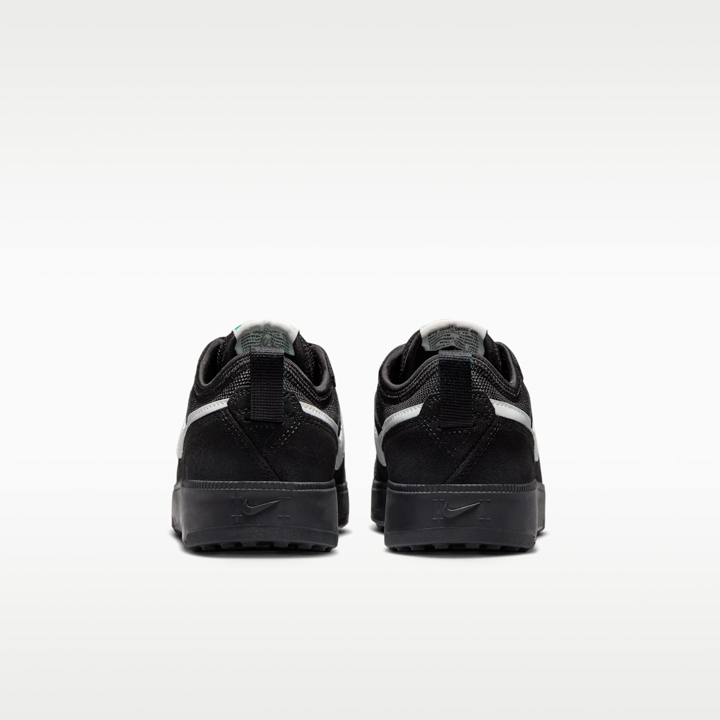 Детские кроссовки Nike C1TY "Brownstone" Shoes, цвет: Чёрный / Зелёный — фото 6