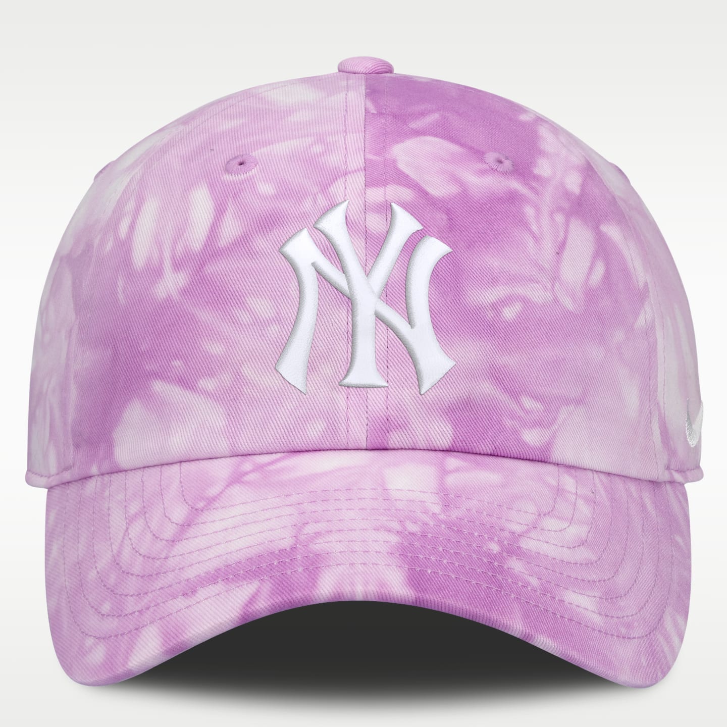 Женская кепка Nike MLB New York Yankees Club, цвет: Розовый пенный — фото 2