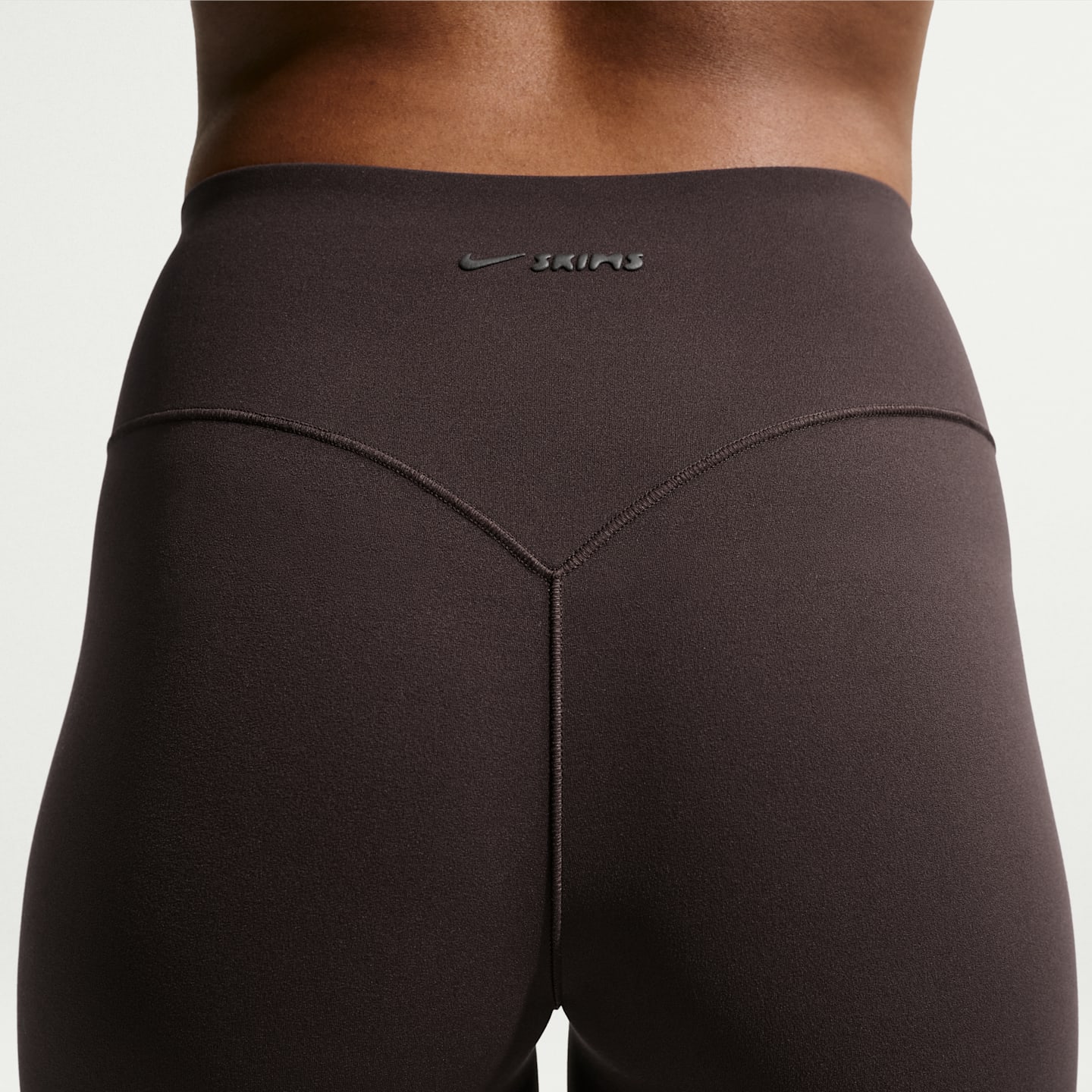 Женские легинсы NikeSKIMS Studio Stretch, цвет: Кофейный — фото 6