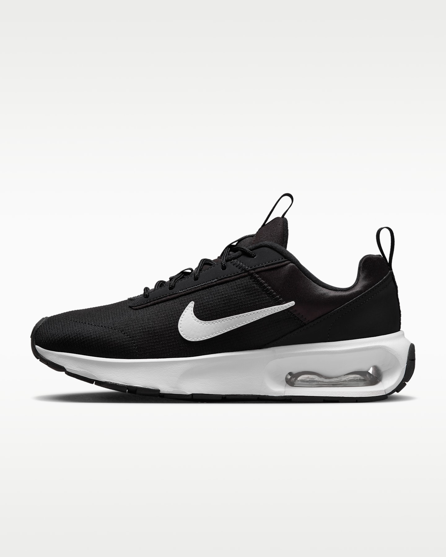 Женские кроссовки Nike Air Max Intrlk Lite, цвет: Чёрный / Белый — фото 11