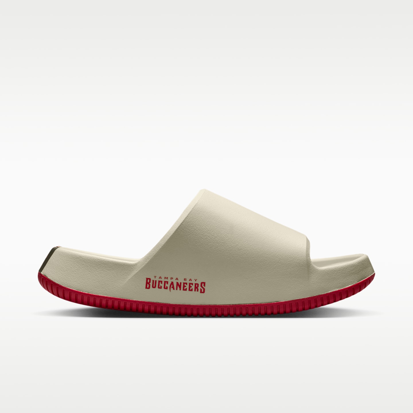 Мужские сандалии Nike Calm (Tampa Bay Buccaneers) NFL, цвет: Молочный / Оловянный — фото 4