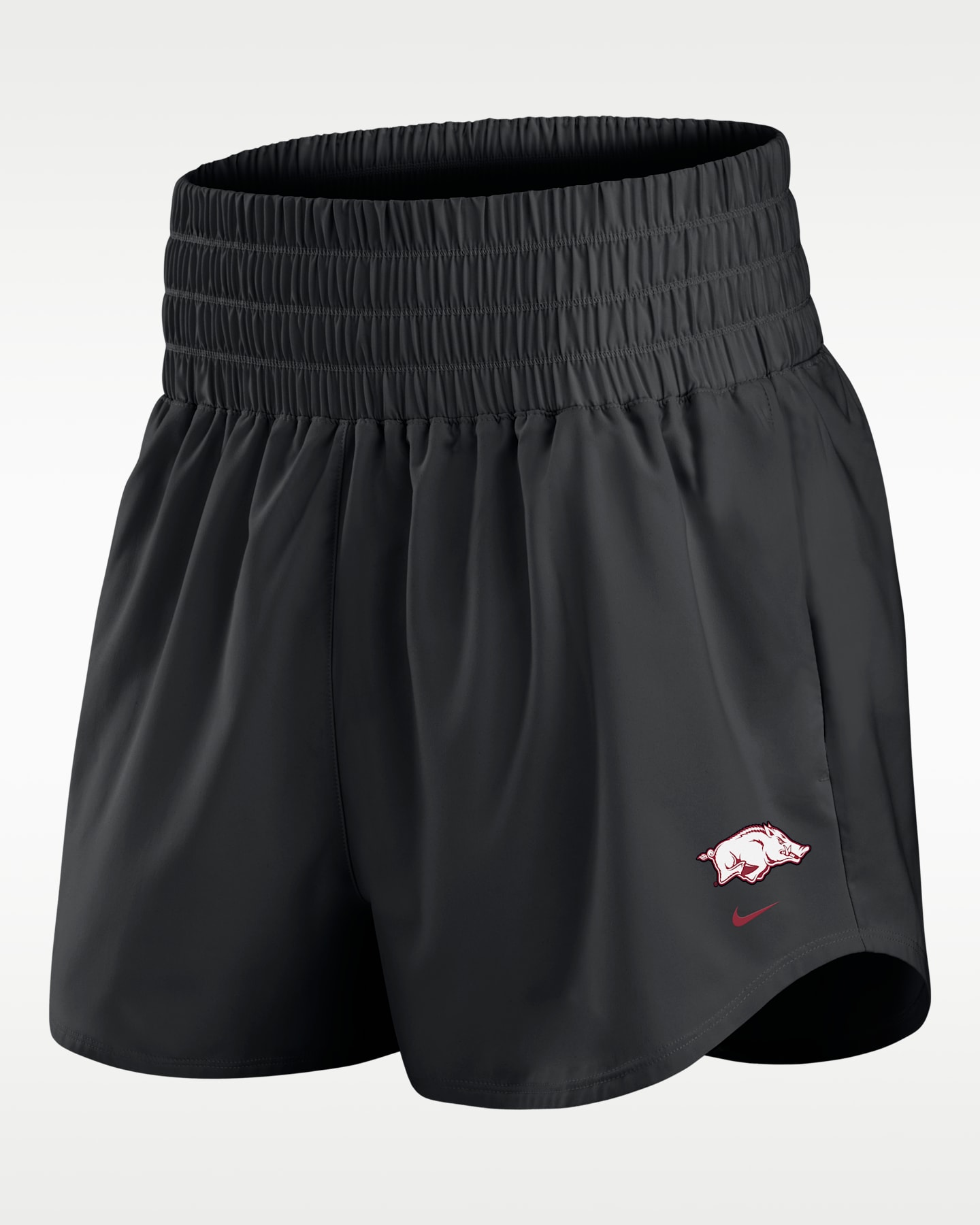 Женские шорты Nike Arkansas Primary Logo One Dri-FIT College, цвет: Чёрный — фото 2