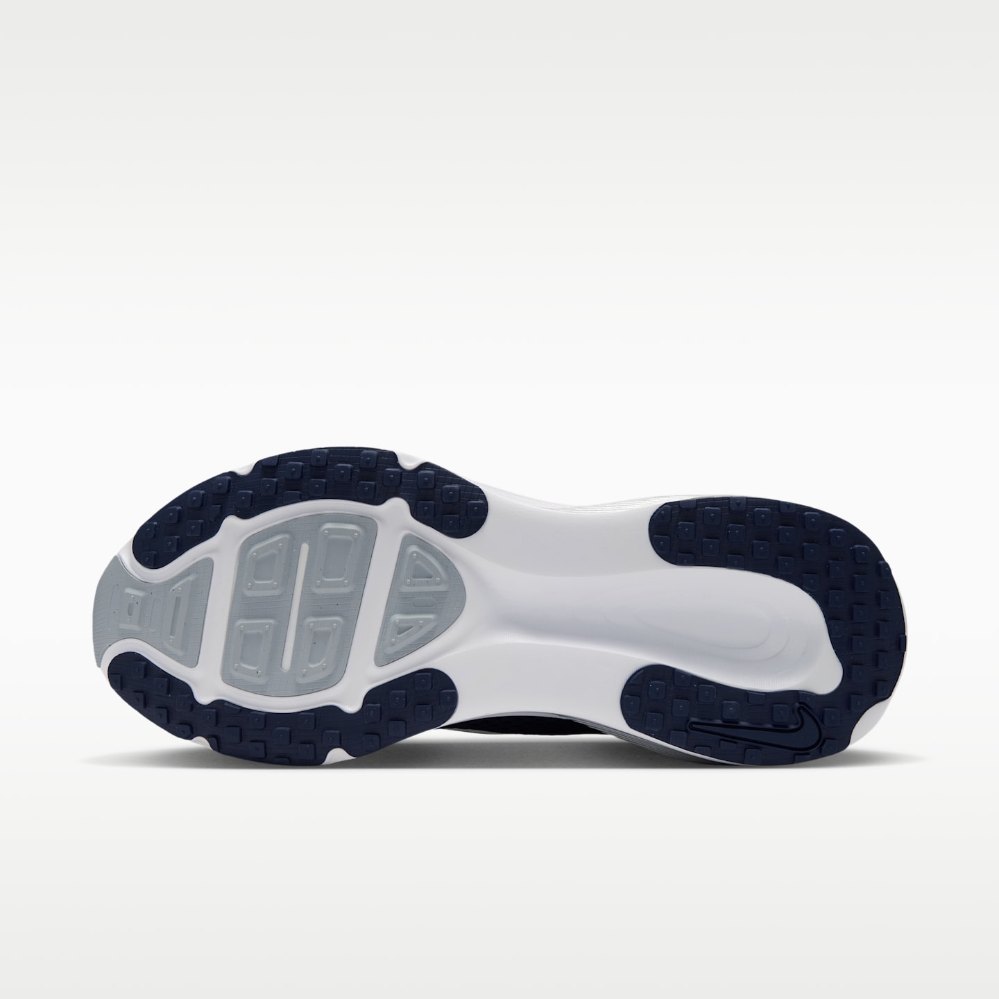 Мужские кроссовки Nike Vomero 18 (Seattle Seahawks) NFL Road Running, цвет: Тёмно-синий / Волчий серый — фото 2