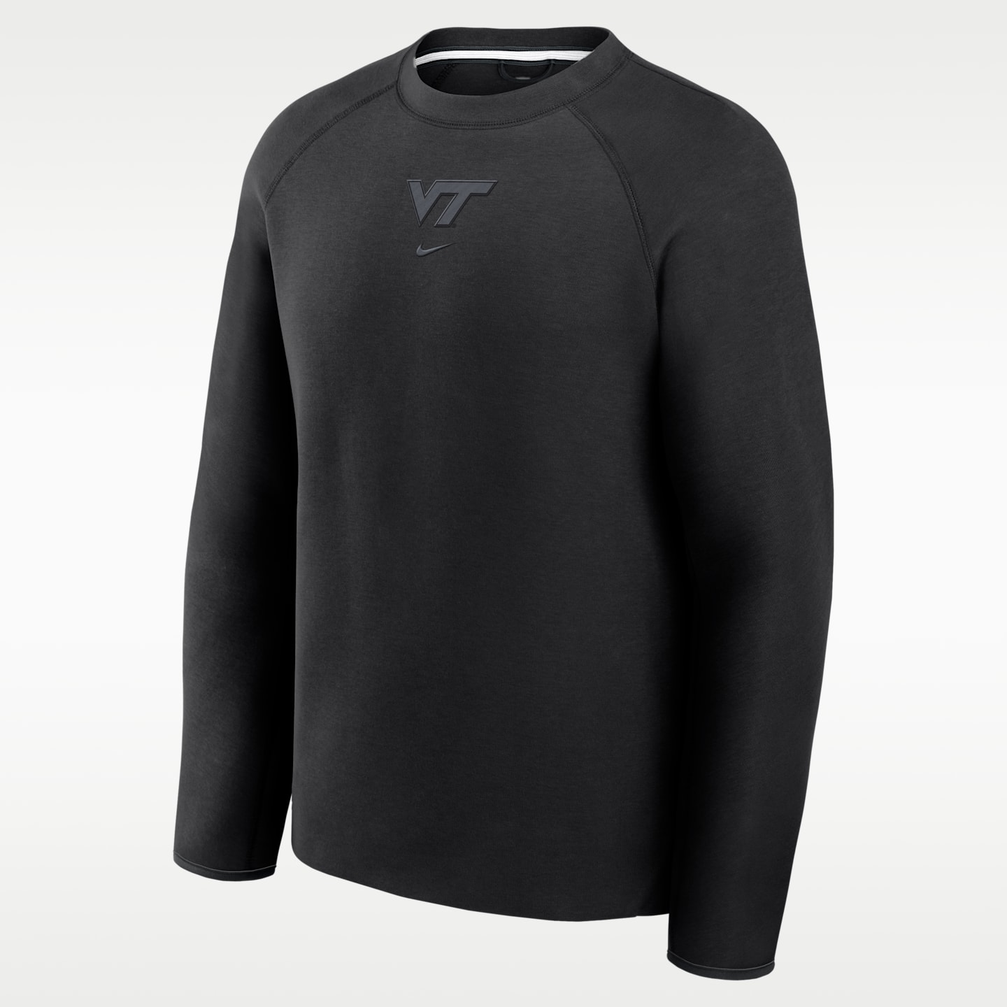 Мужская толстовка Nike Virginia Tech Tech Fleece College Soccer, цвет: Чёрный