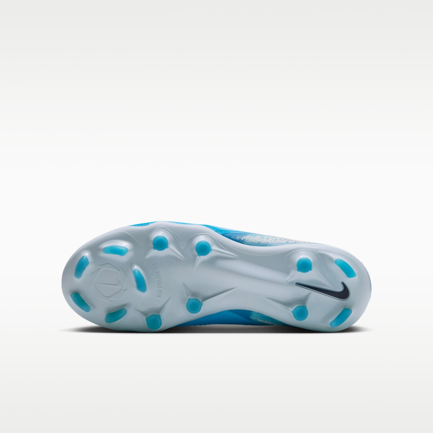 Детские бутсы Nike Jr. Phantom 6 Low Pro Multi-Ground Soccer Cleats, цвет: Синий — фото 2