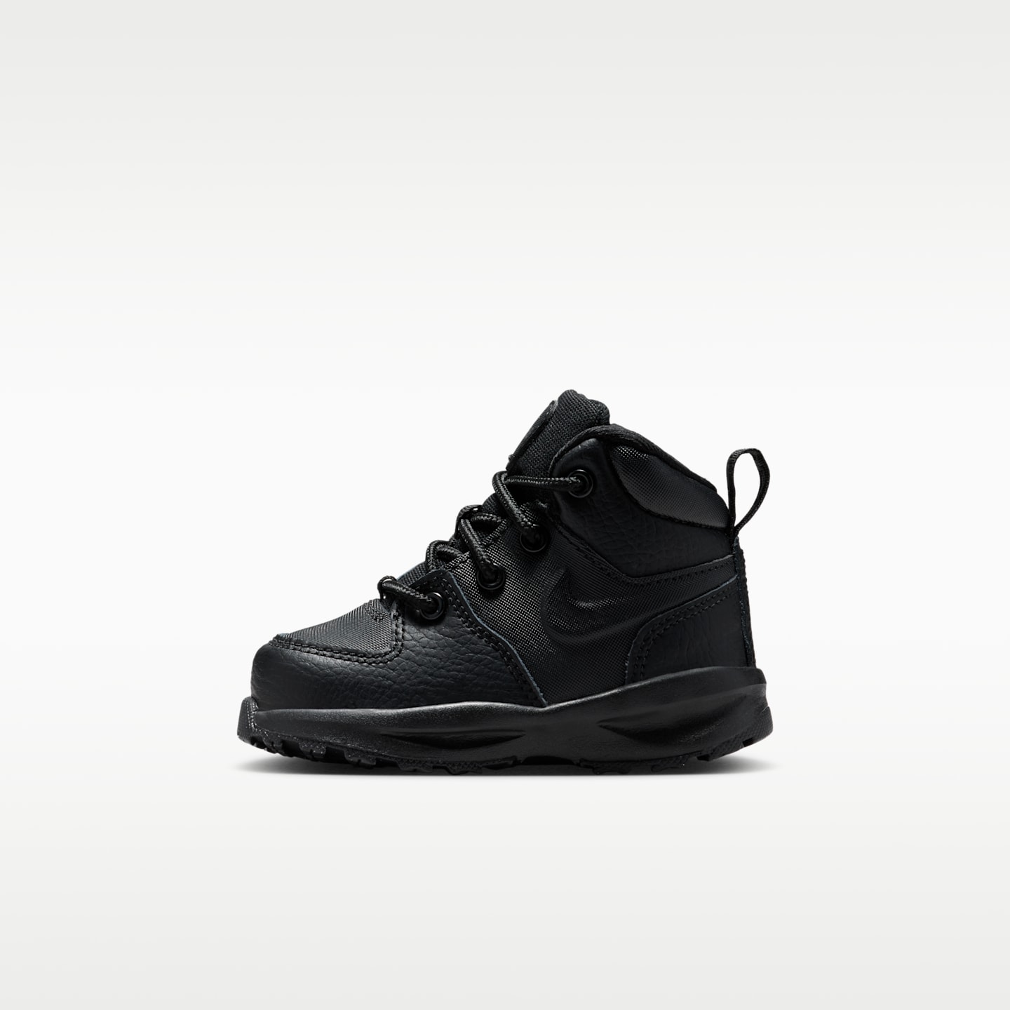Детские ботинки Nike Manoa 17 Big Kids' Boots, цвет: Чёрный — фото 1