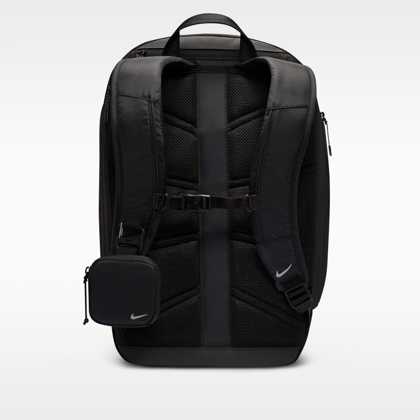Рюкзак Nike Commute (25L), цвет: Чёрный / Серебряный — фото 3